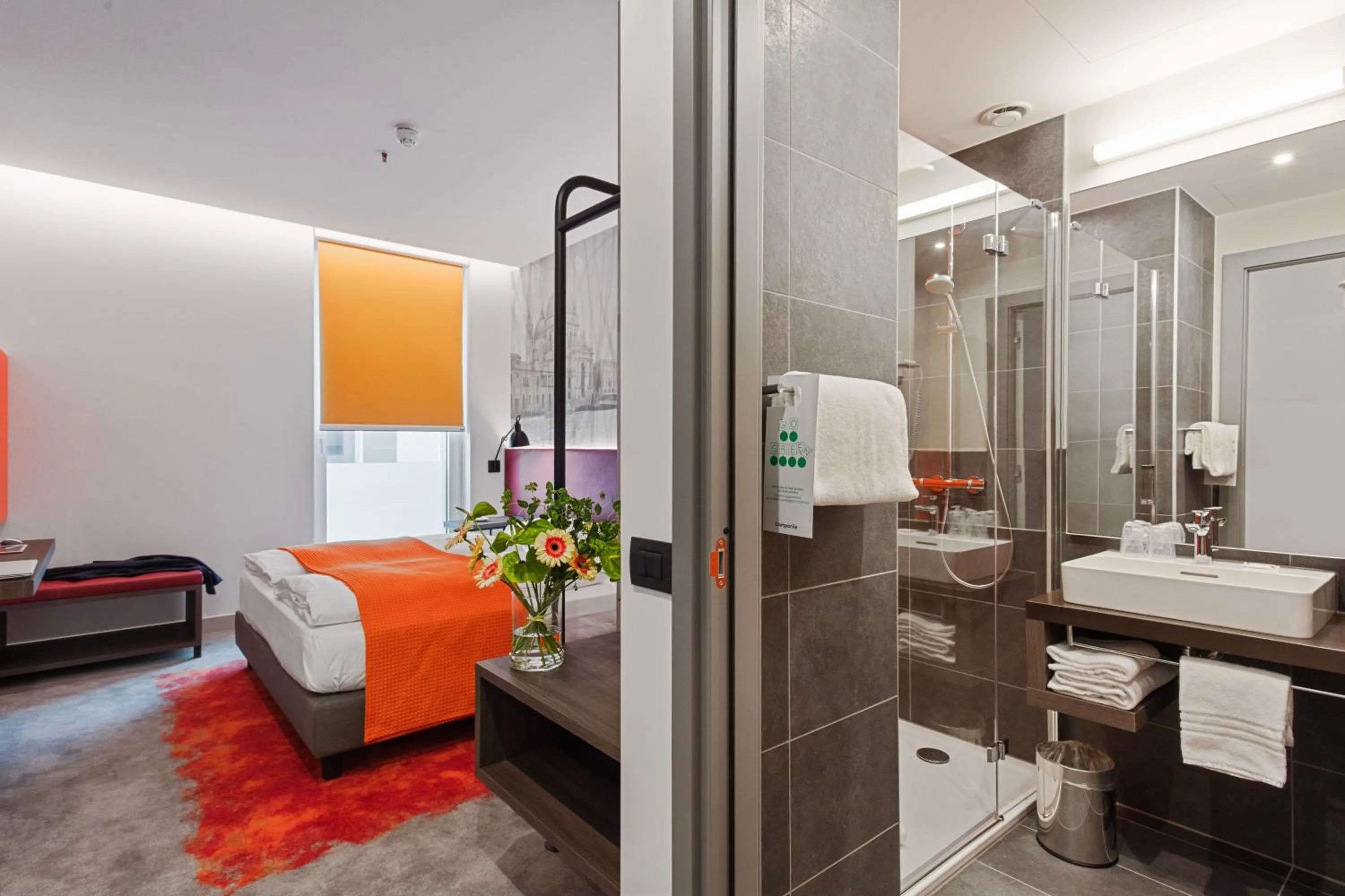 Bedroom, Bed in Campanile Venice Mestre