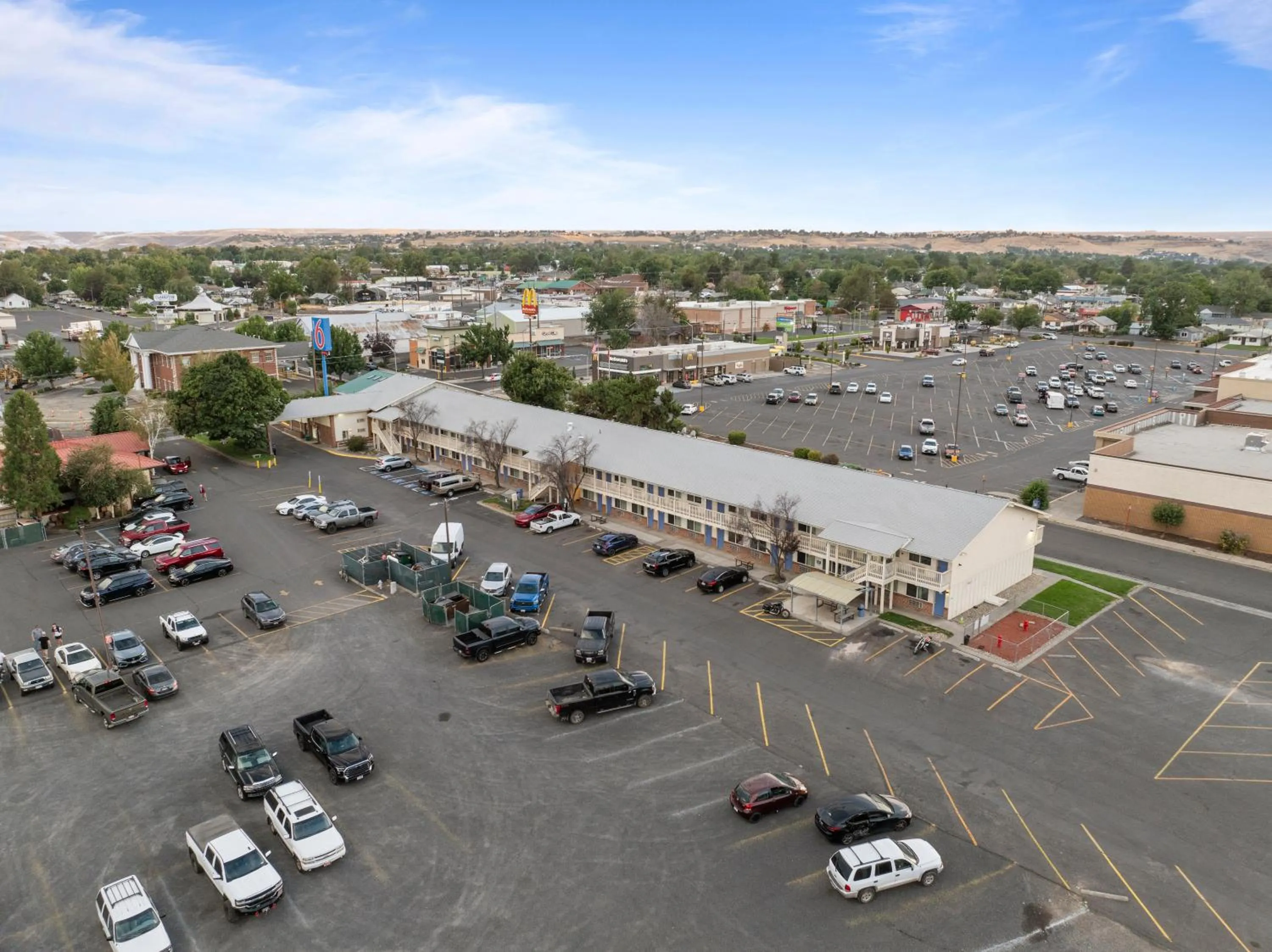 Parking in Motel 6 Clarkston WA