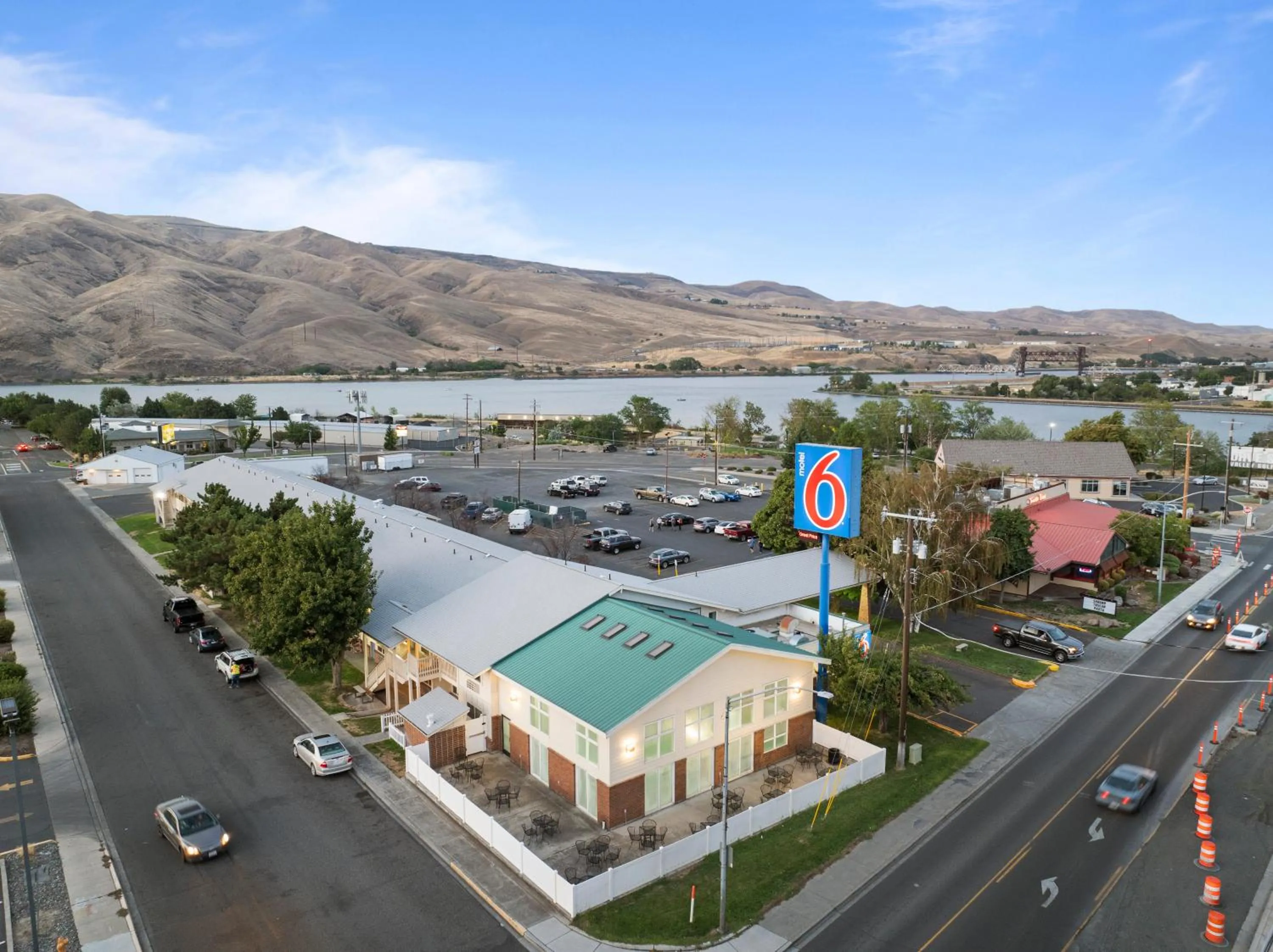 Bird's eye view in Motel 6 Clarkston WA