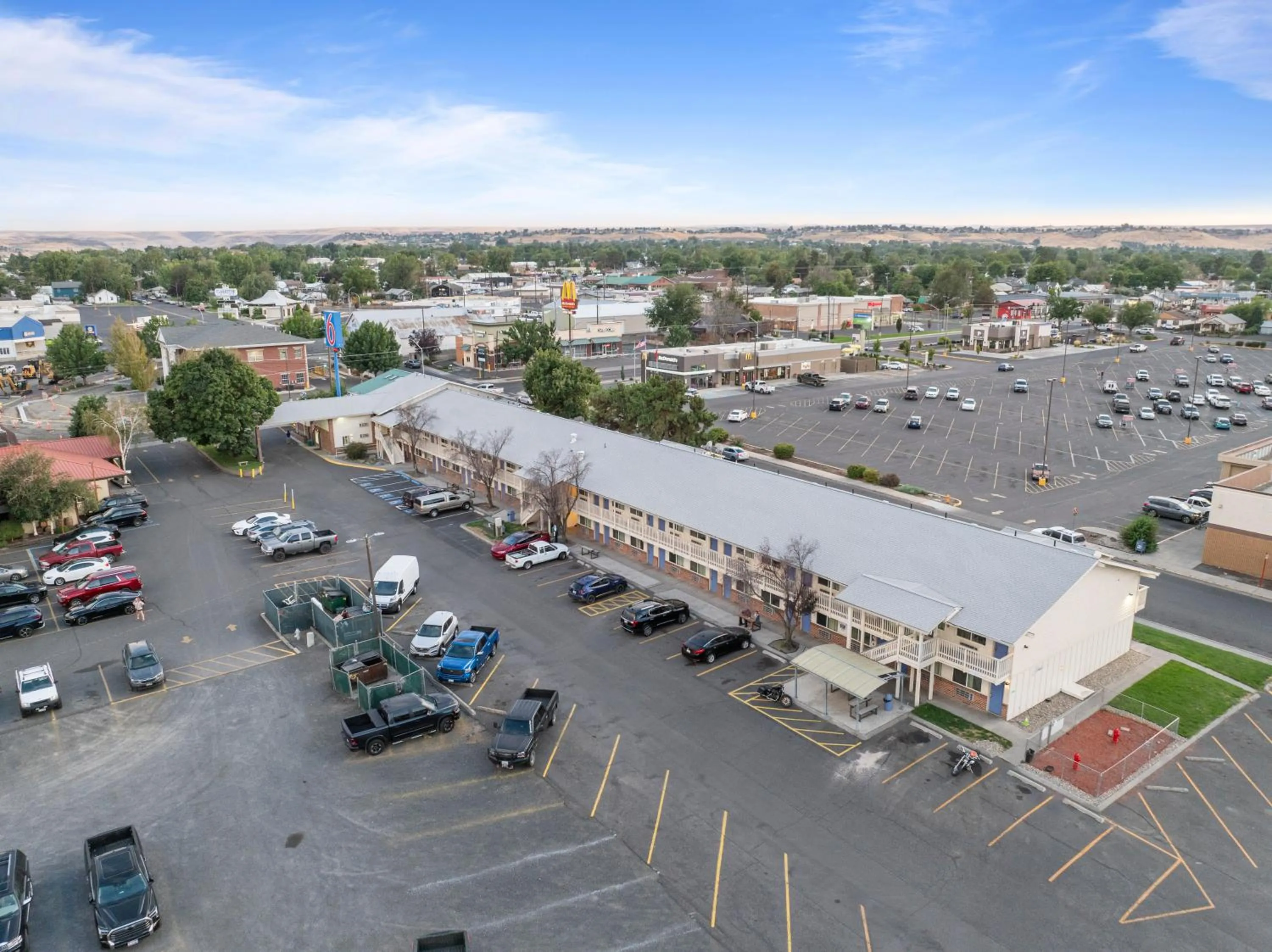 Parking in Motel 6 Clarkston WA