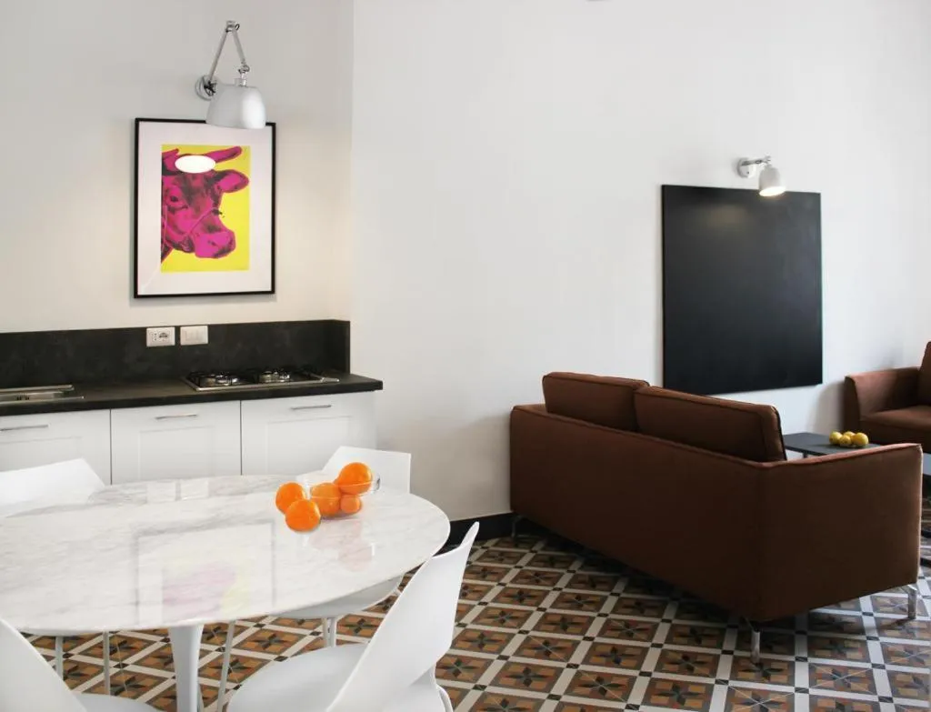 Living room in Isabella di Castiglia Apartments