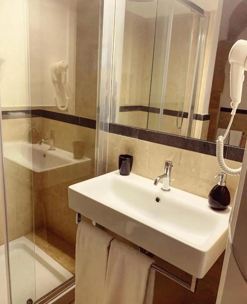 Shower in Isabella di Castiglia Apartments