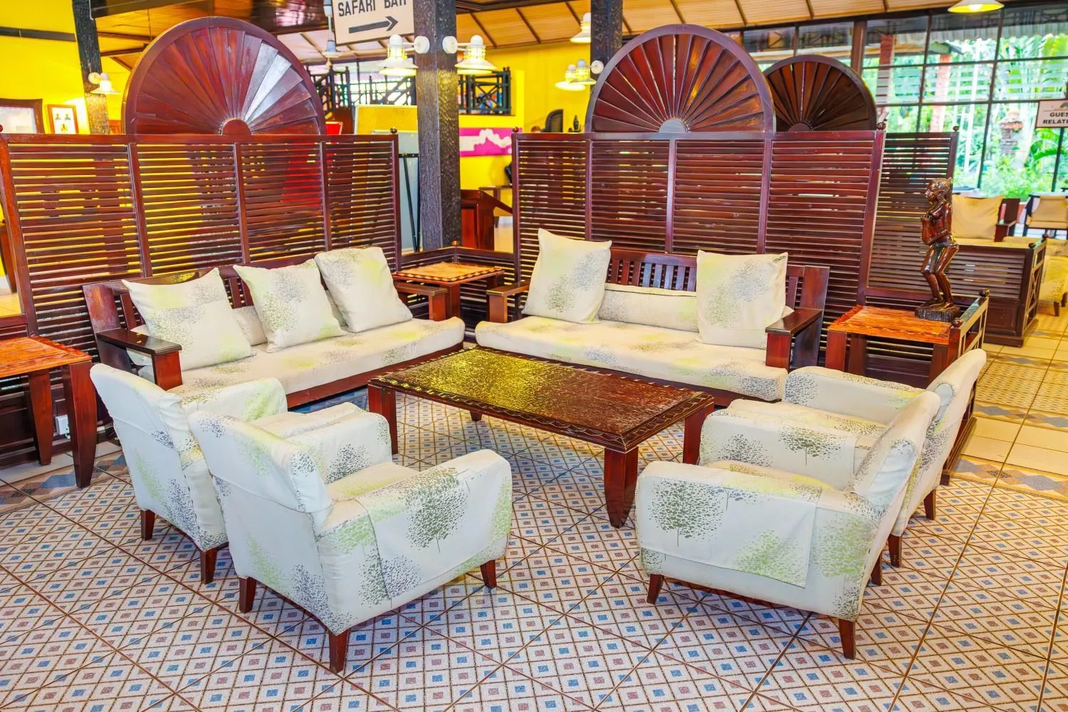 Lobby or reception in Senegambia Beach Hotel