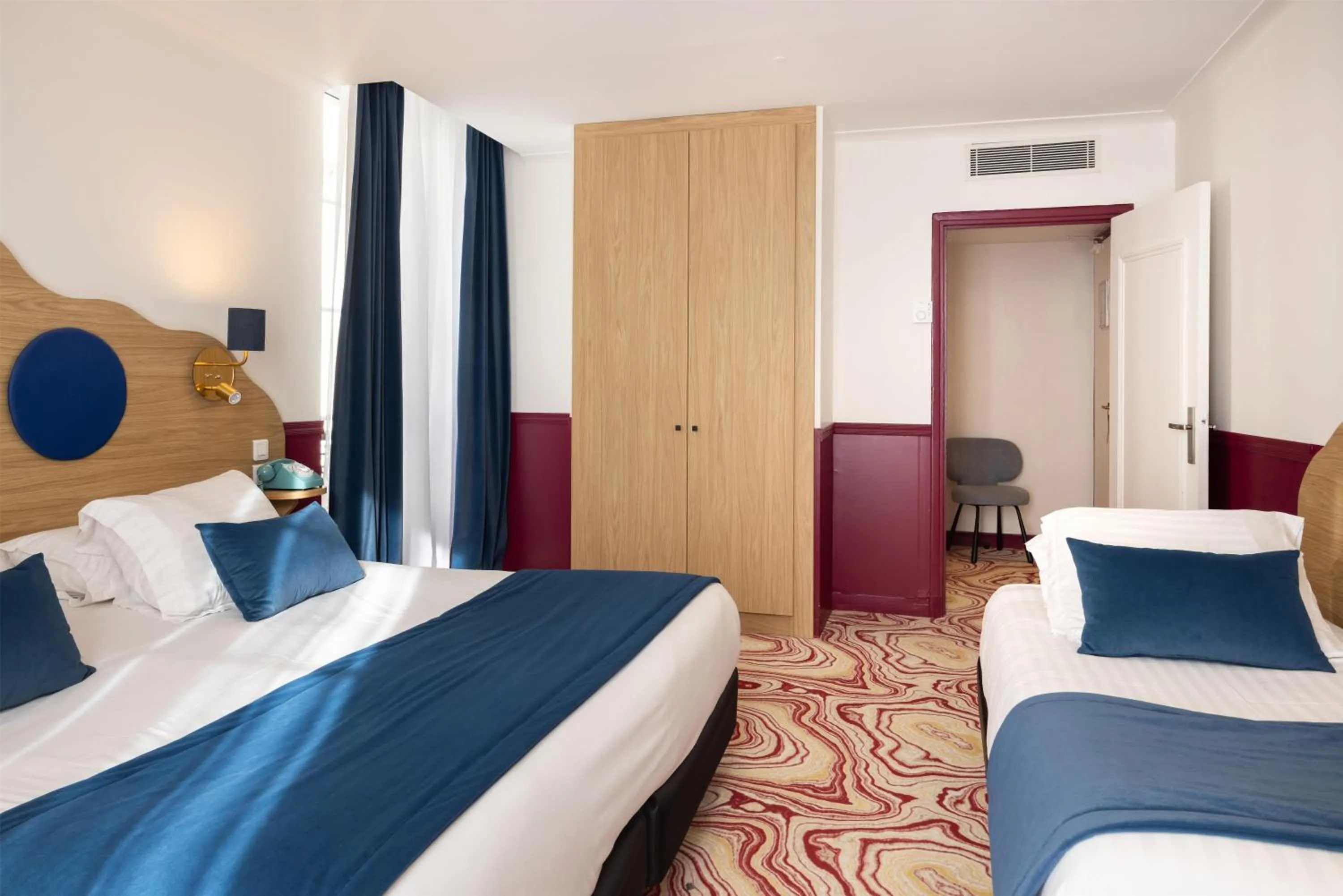 Bedroom, Bed in Best Western Hotel Lakmi Nice