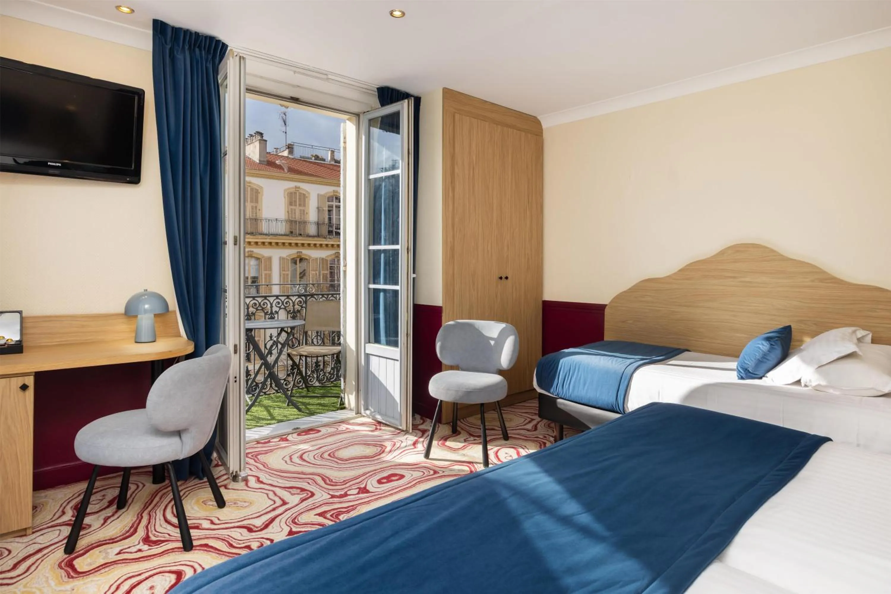 Bedroom, Bed in Best Western Hotel Lakmi Nice