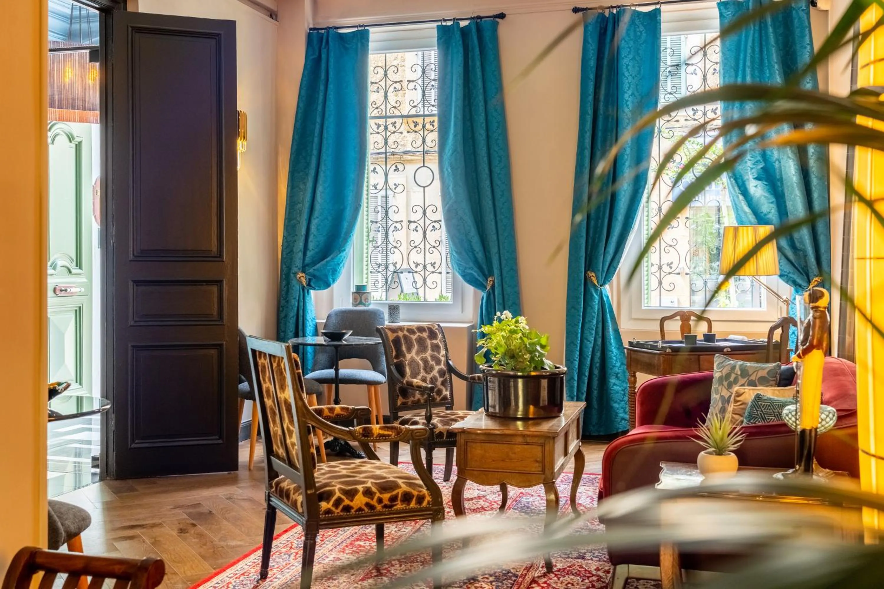 Living room in La Maison d'été