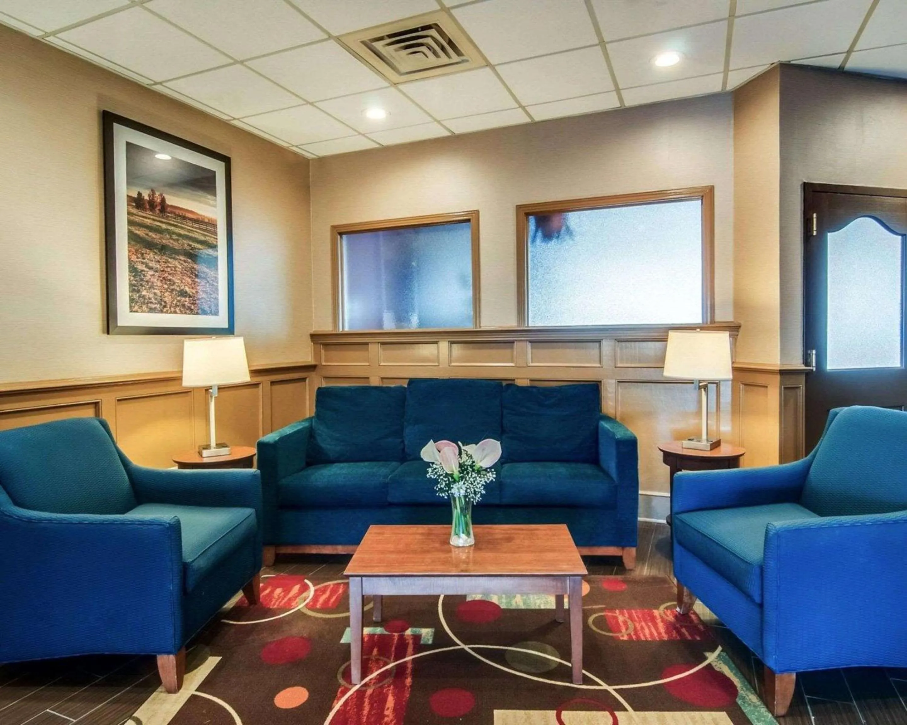 Lobby or reception in Comfort Inn & Suites Raphine - Lexington near I-81 and I-64