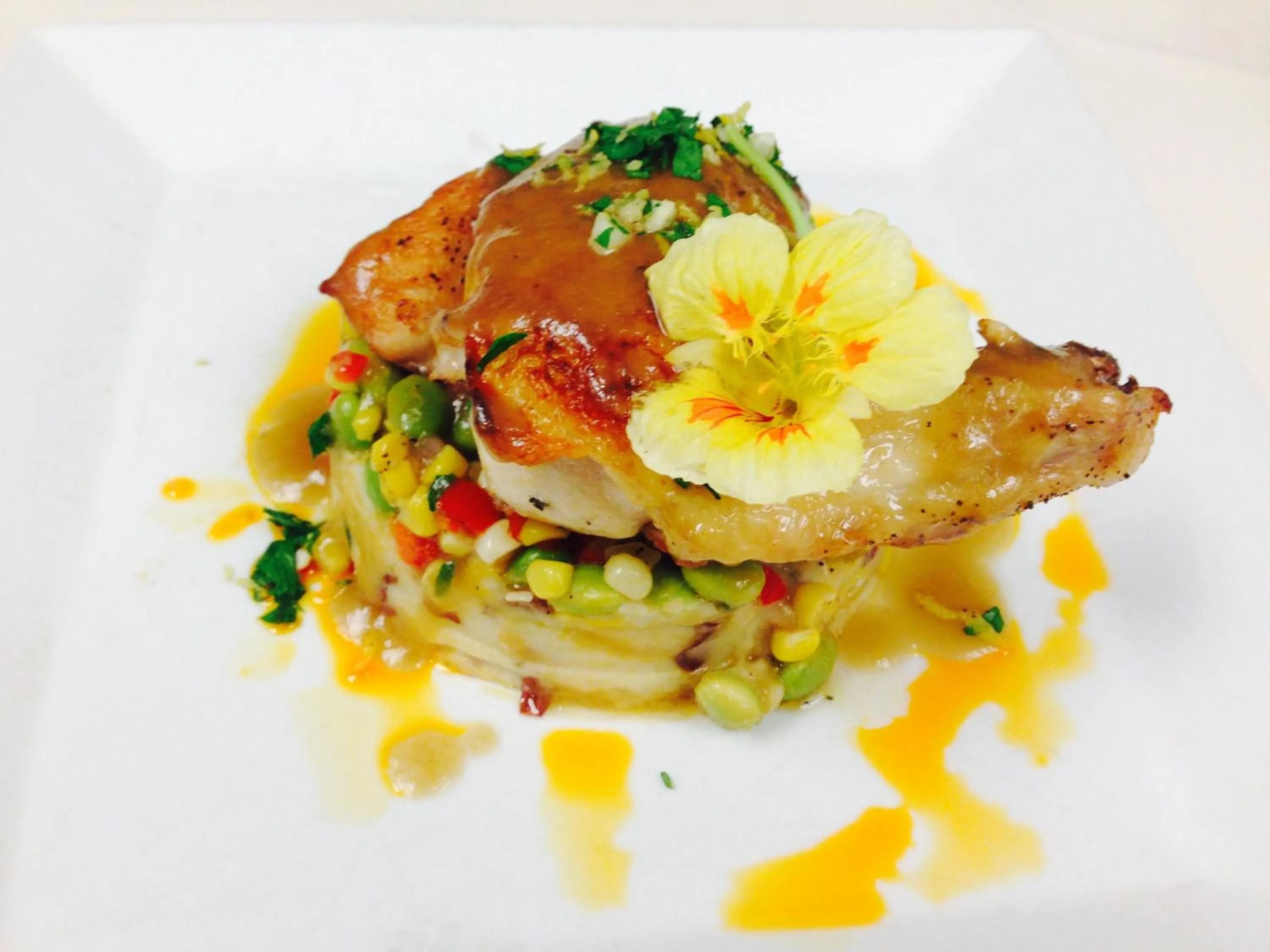 Food close-up in Deerfield Inn