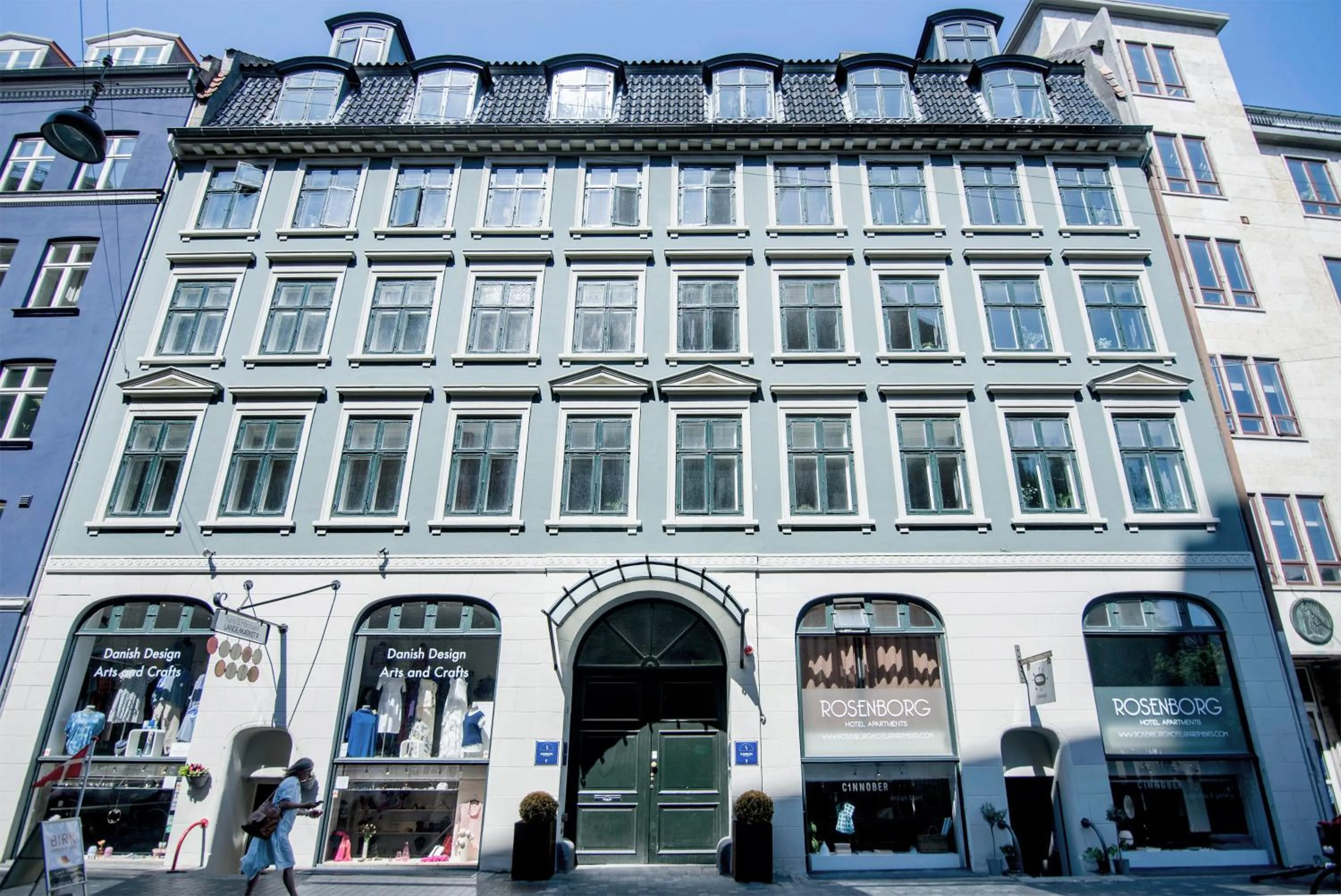 Property building in Rosenborg Hotel Apartments