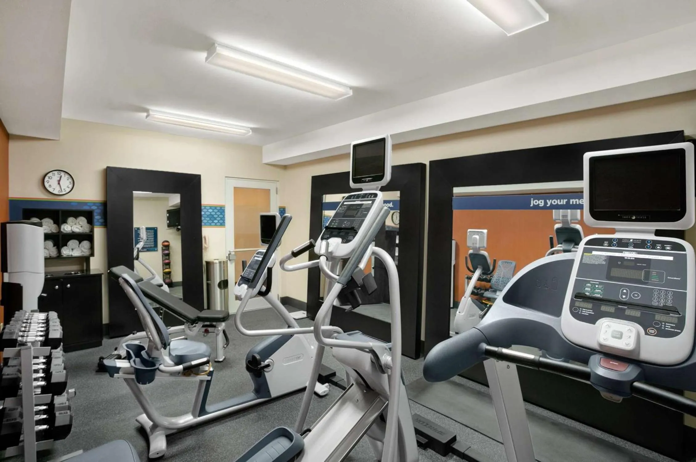 Fitness centre/facilities in Hampton Inn Athens