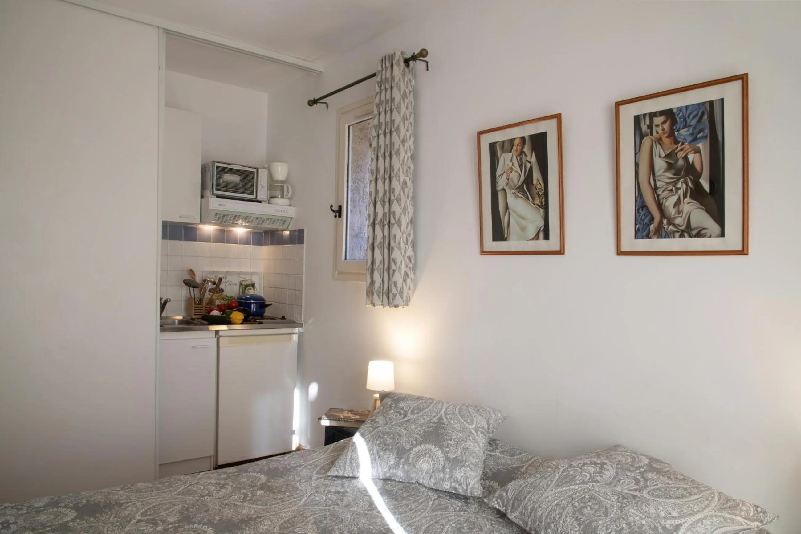 Bed in Le Mas des Gardettes