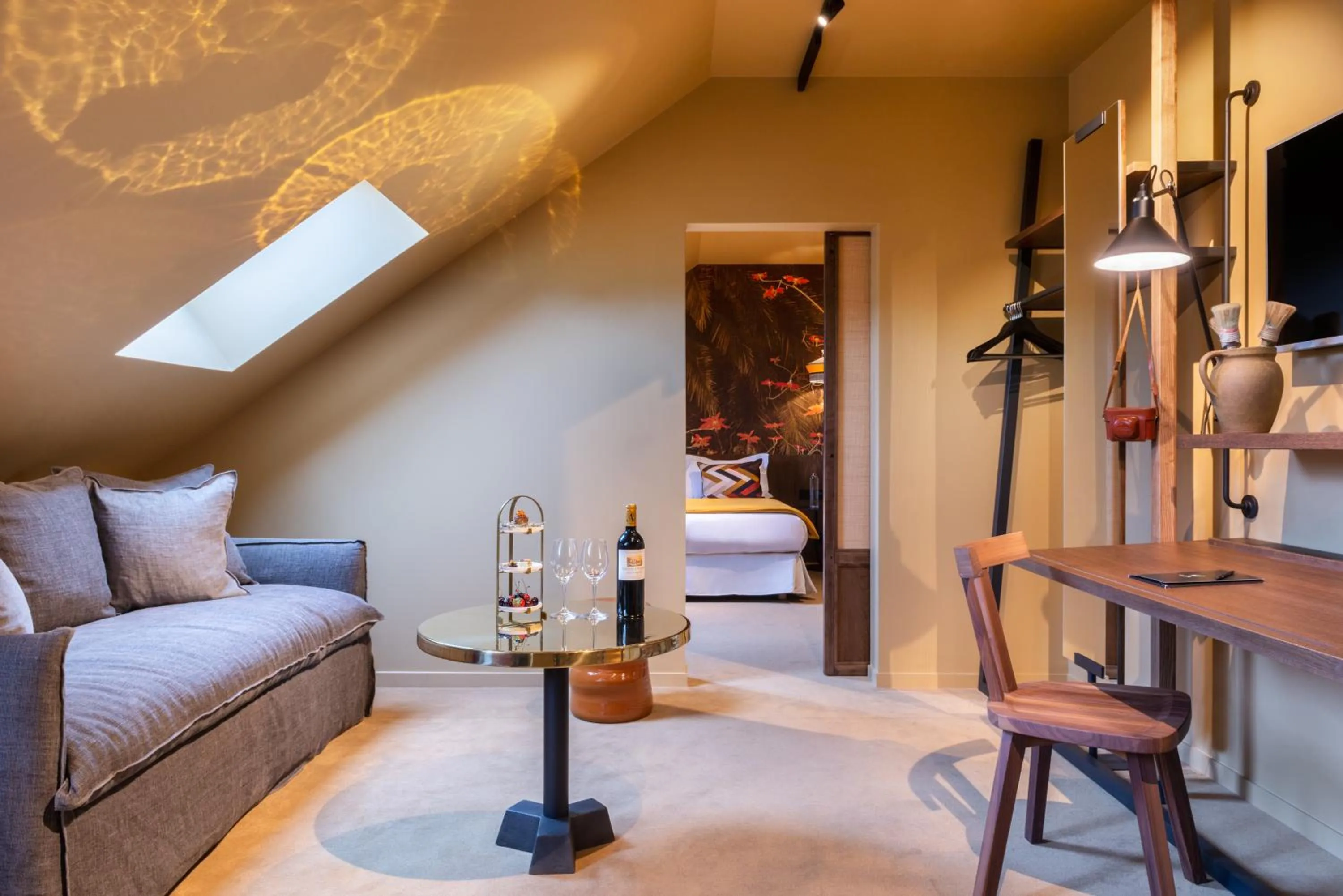 Bedroom in Les Etangs de Corot