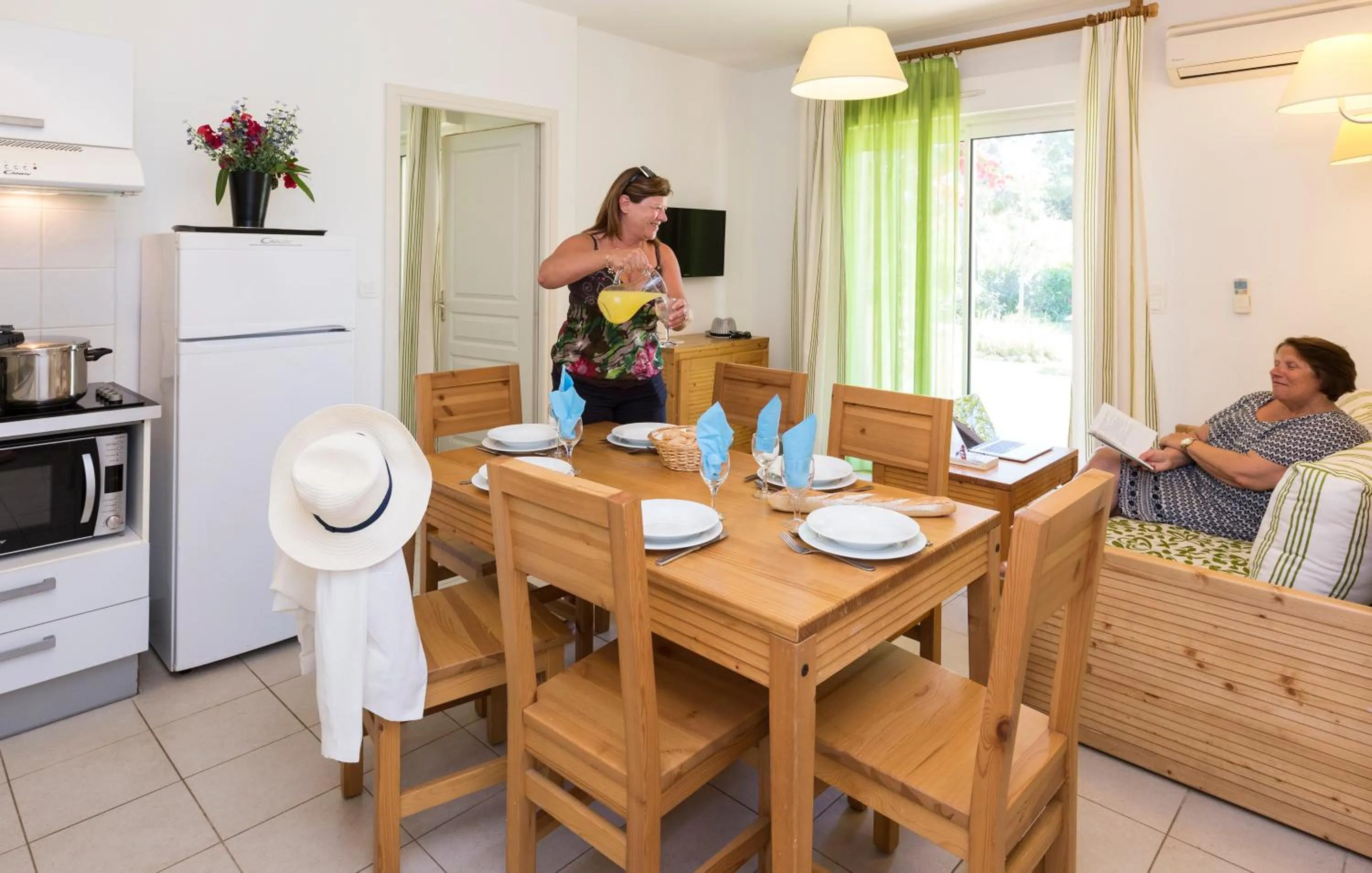 Dining area in Résidence Odalys Acqua Bella
