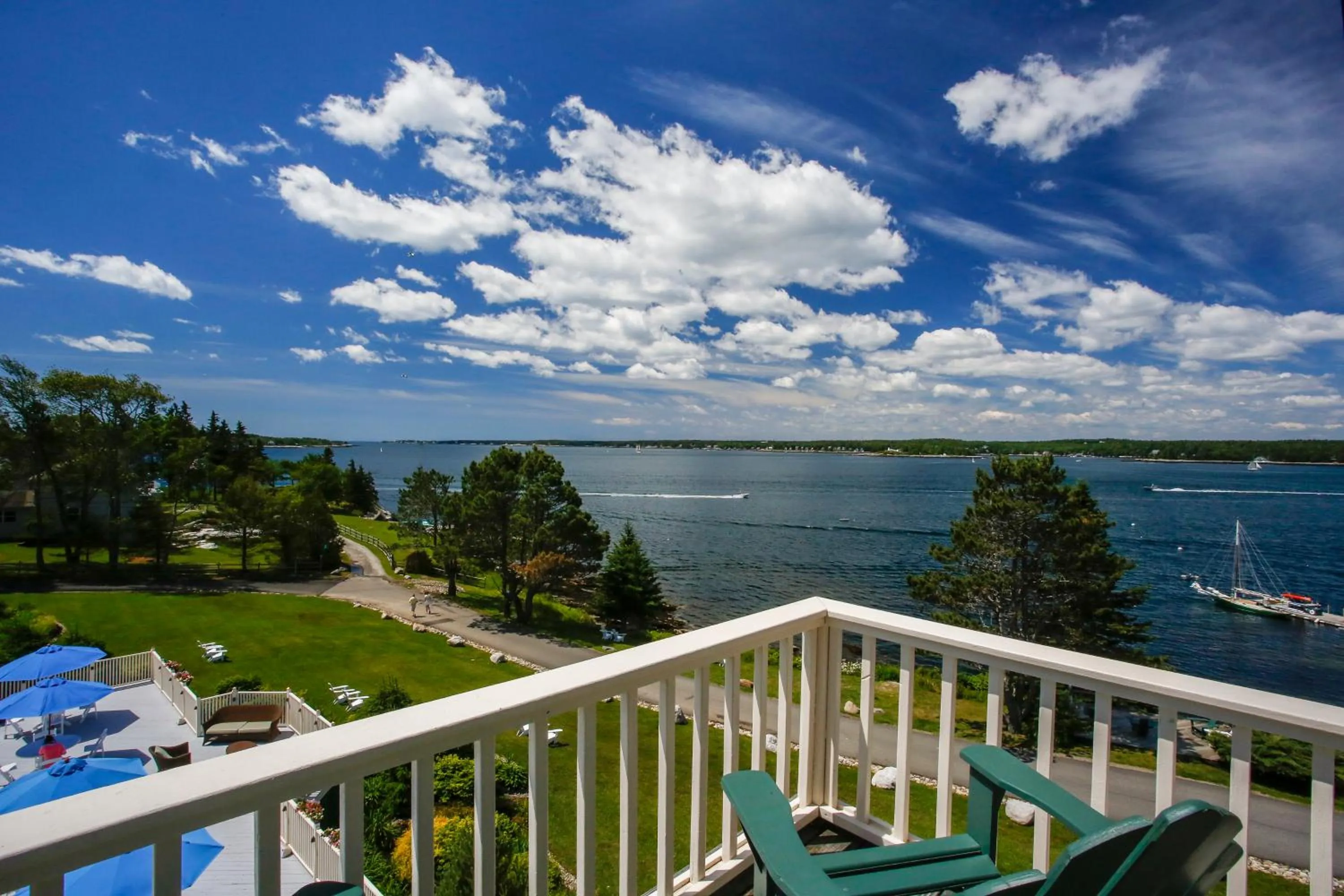 Sea view in Spruce Point Inn Resort and Spa