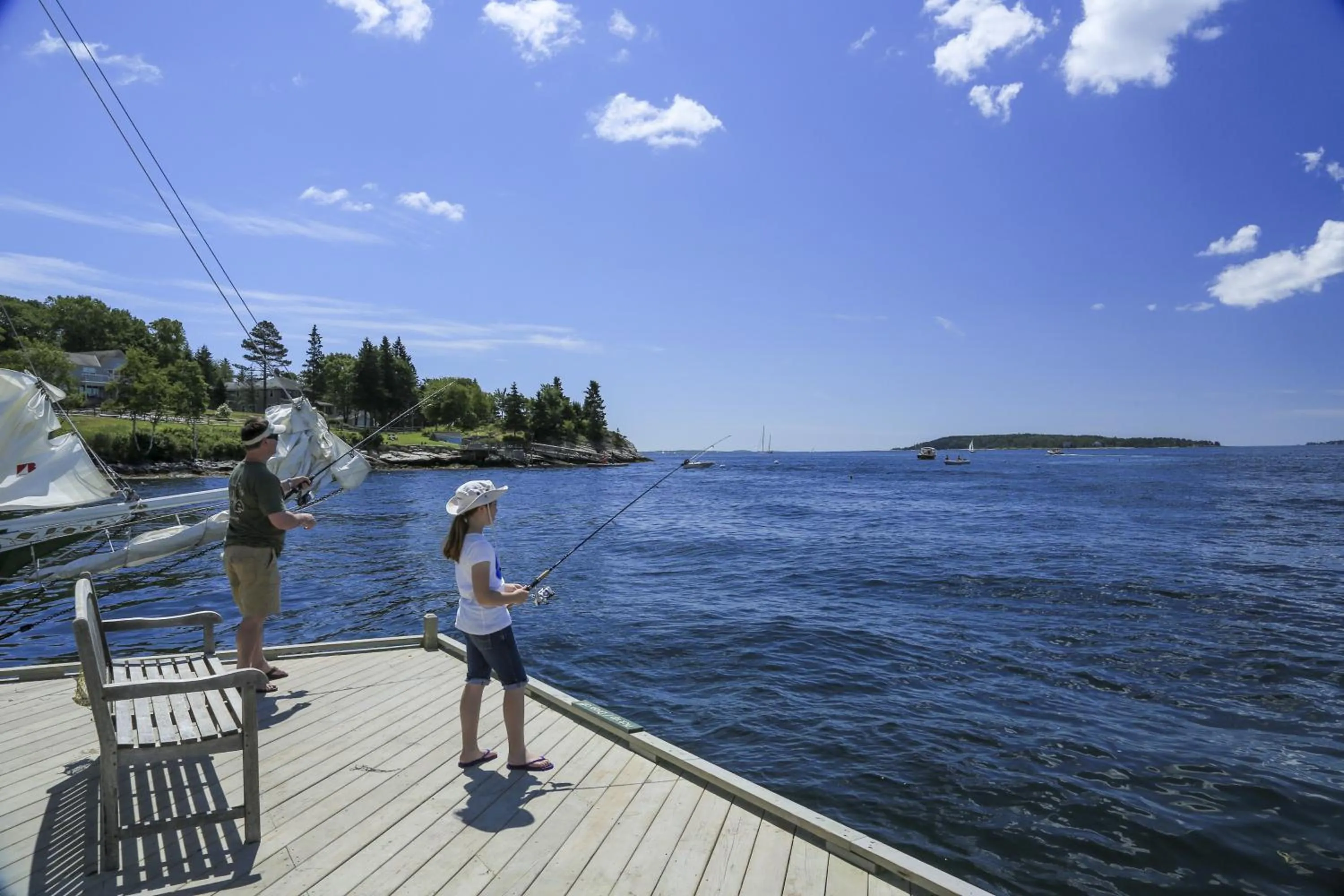 Fishing in Spruce Point Inn Resort and Spa