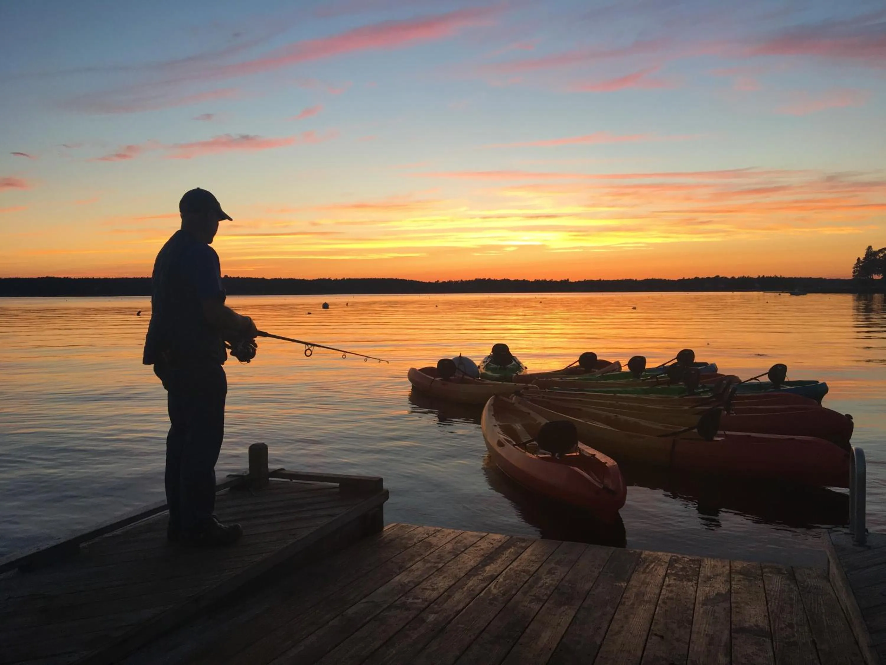 Sea view in Spruce Point Inn Resort and Spa