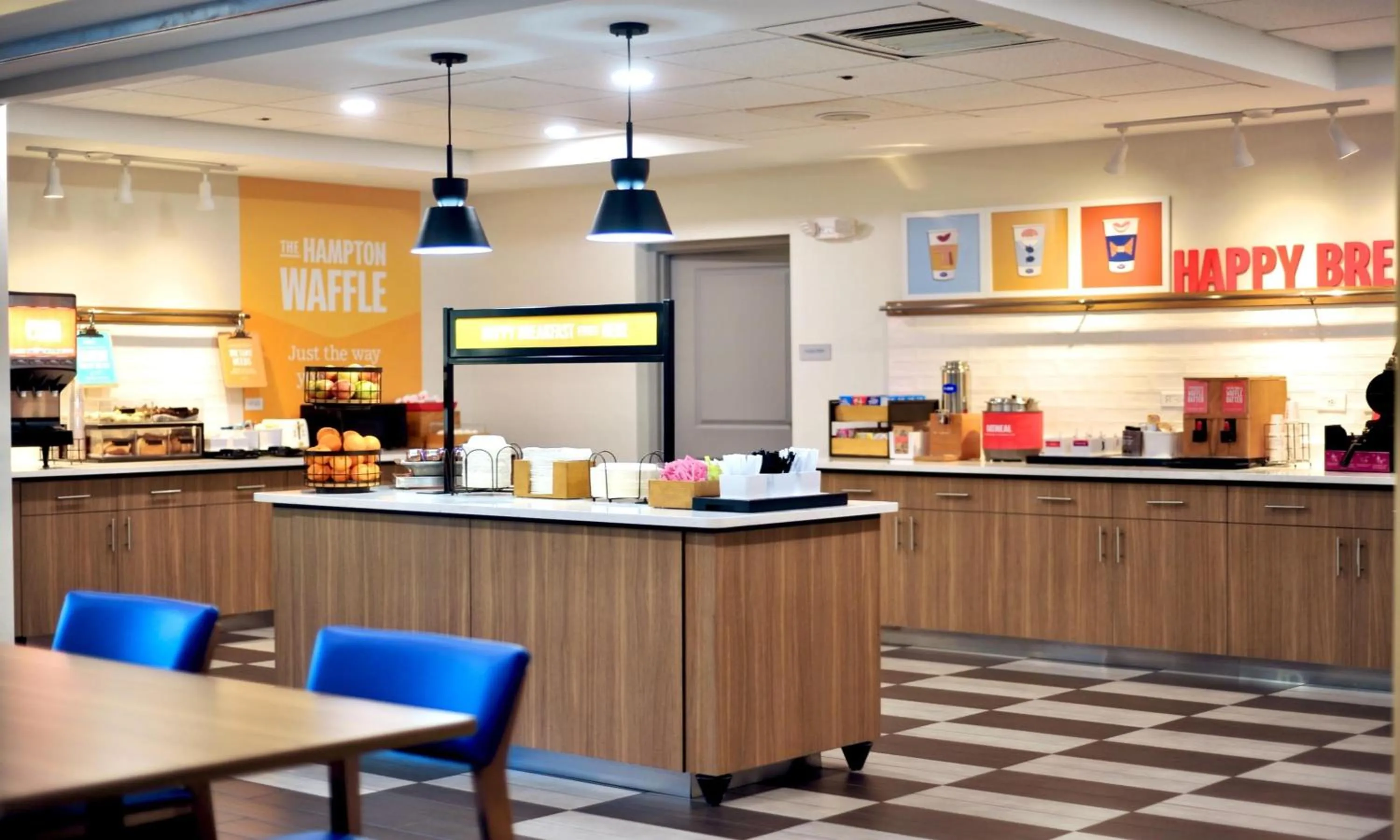 Breakfast in Hampton Inn Oxford/Conference Center