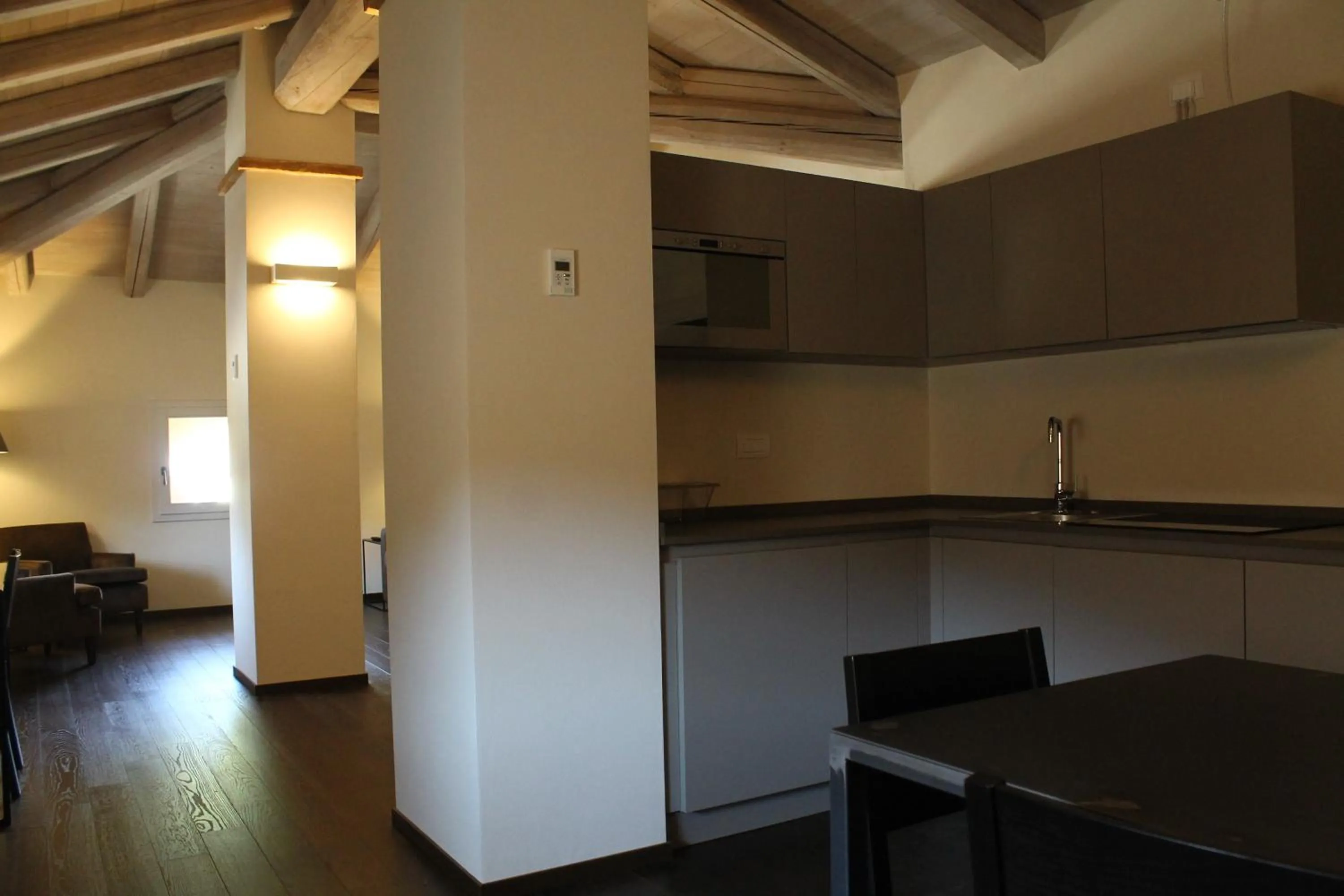 Kitchen or kitchenette in PALAZZO DE' ROSSI HOTEL