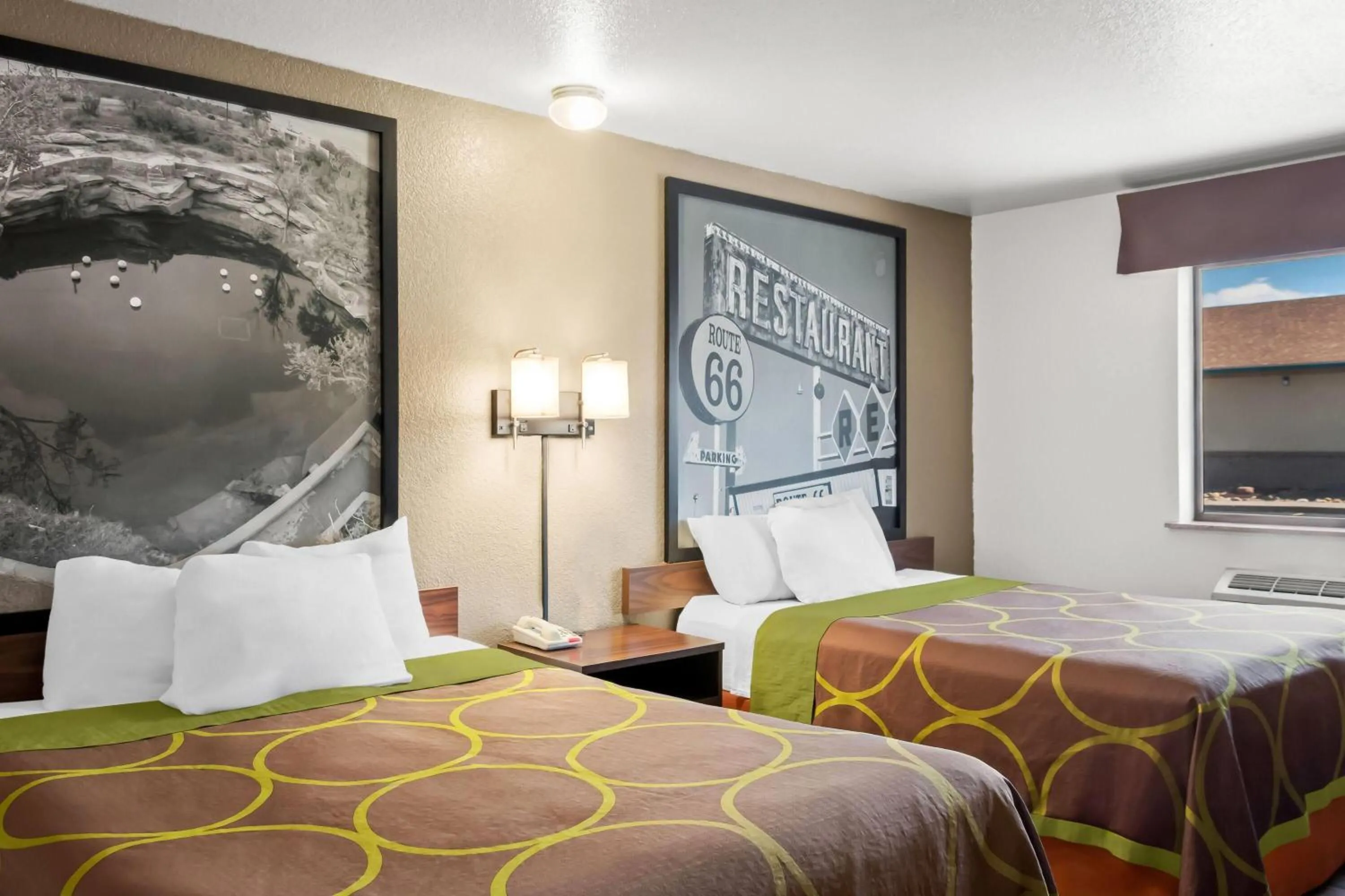 Bed in Super 8 by Wyndham Santa Rosa