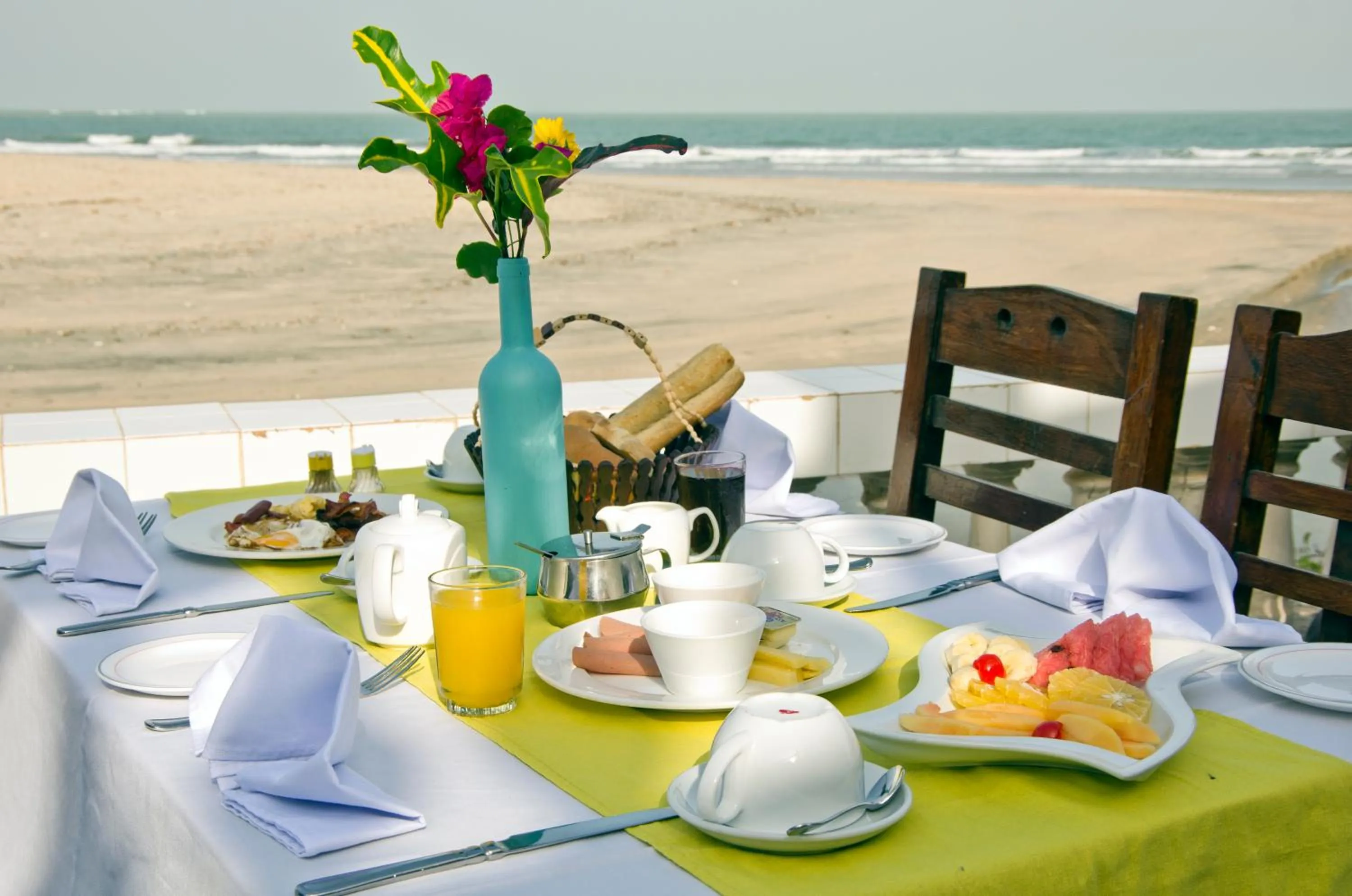 Buffet breakfast in Sunset Beach Hotel