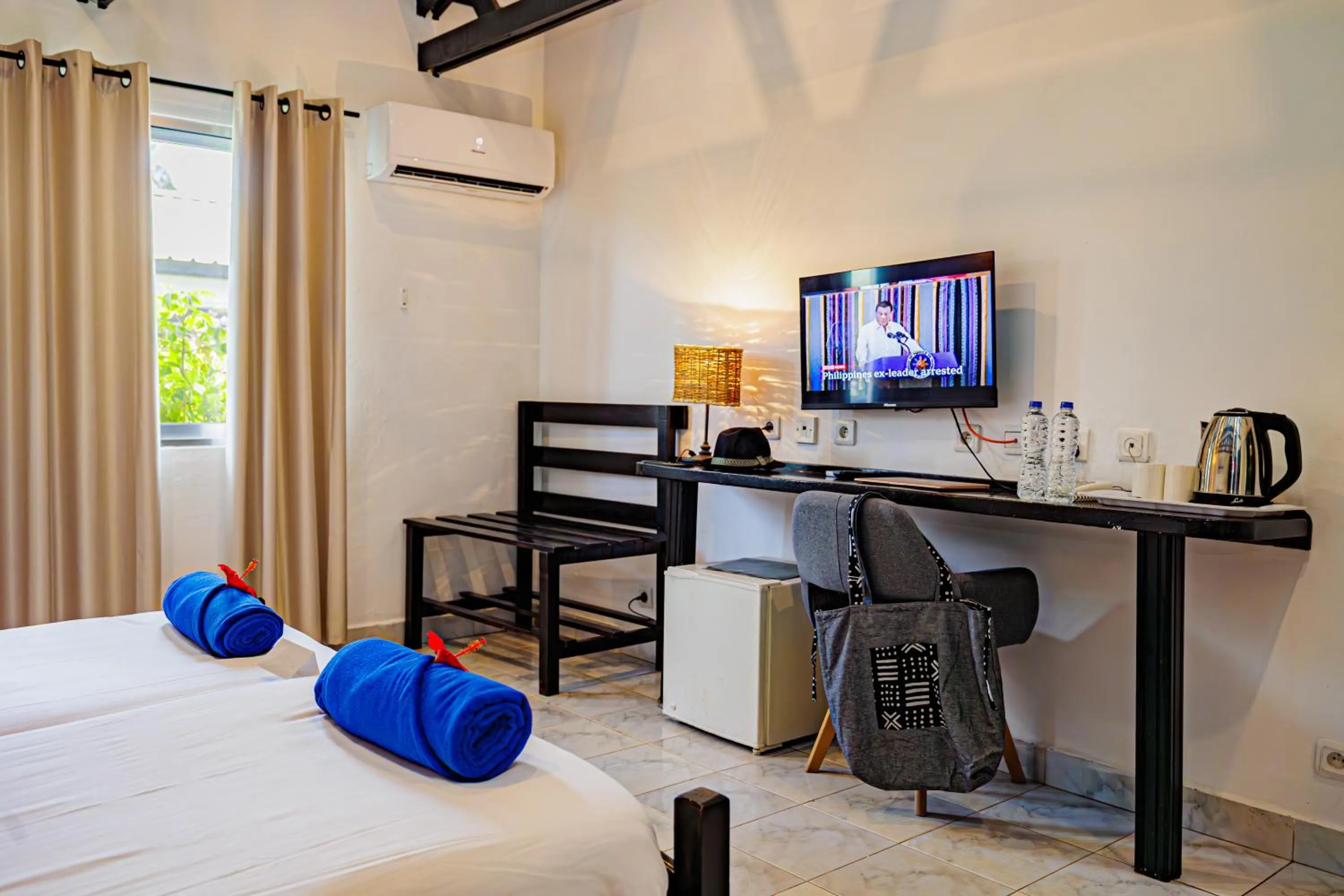 Bedroom in Sunset Beach Hotel