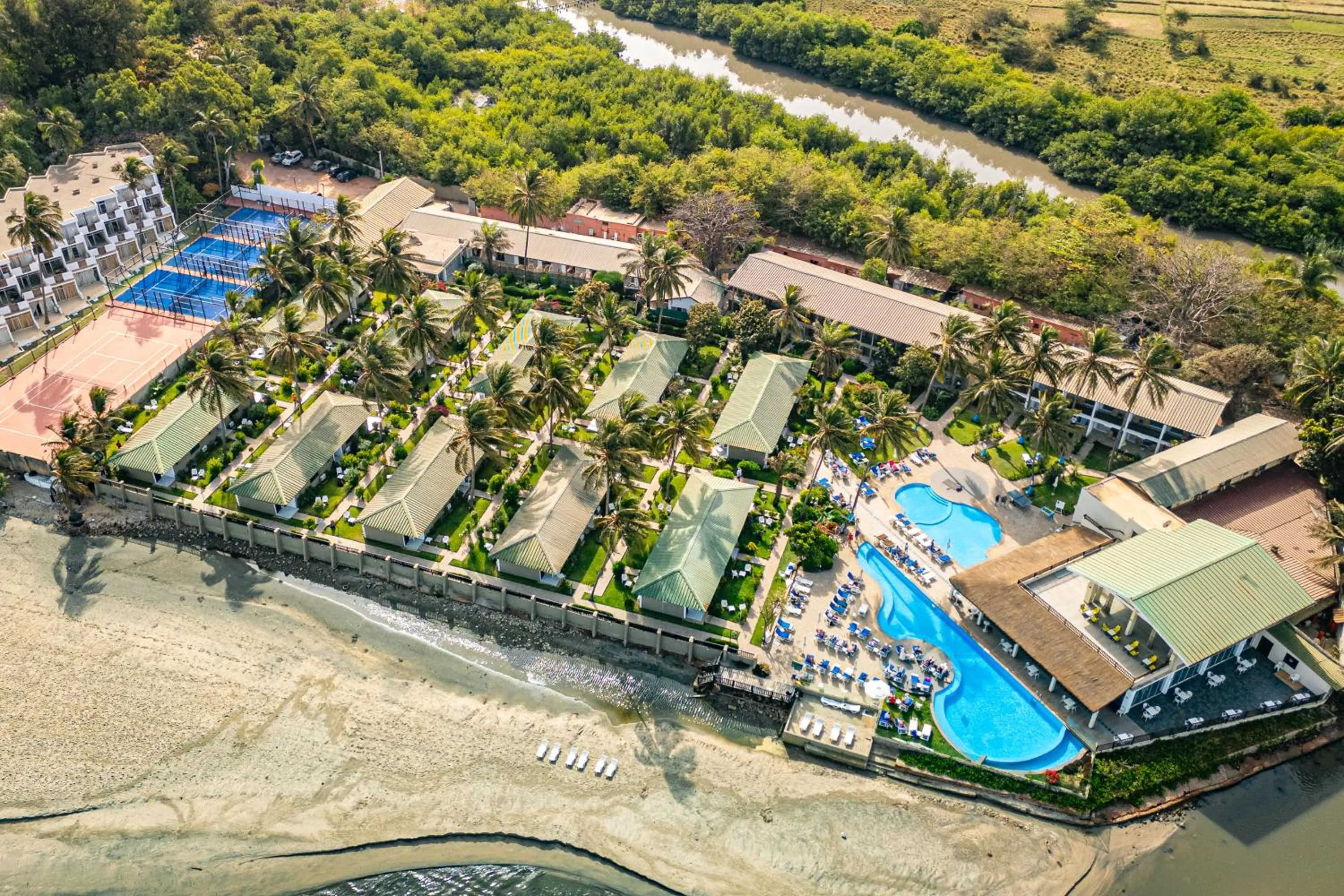 Property building in Sunset Beach Hotel