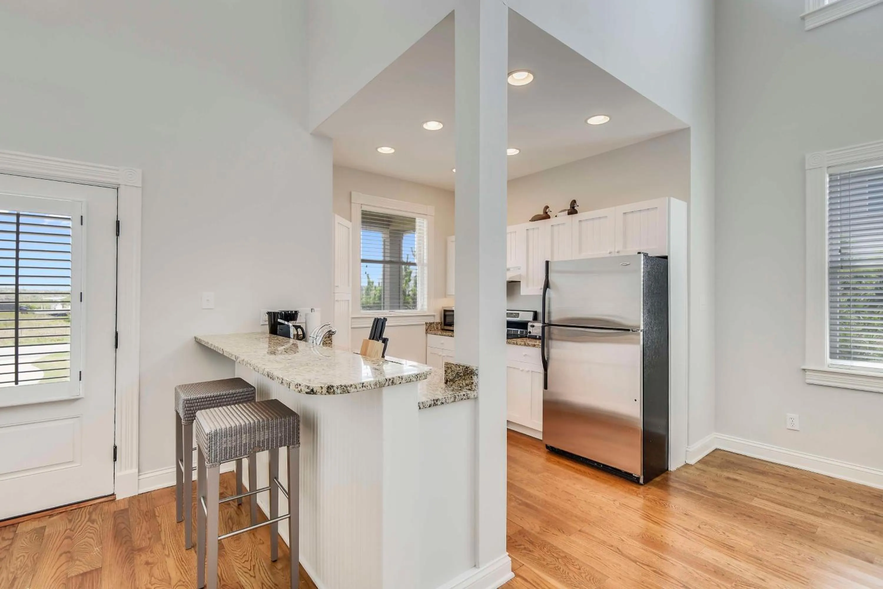 Bedroom in The Sanderling