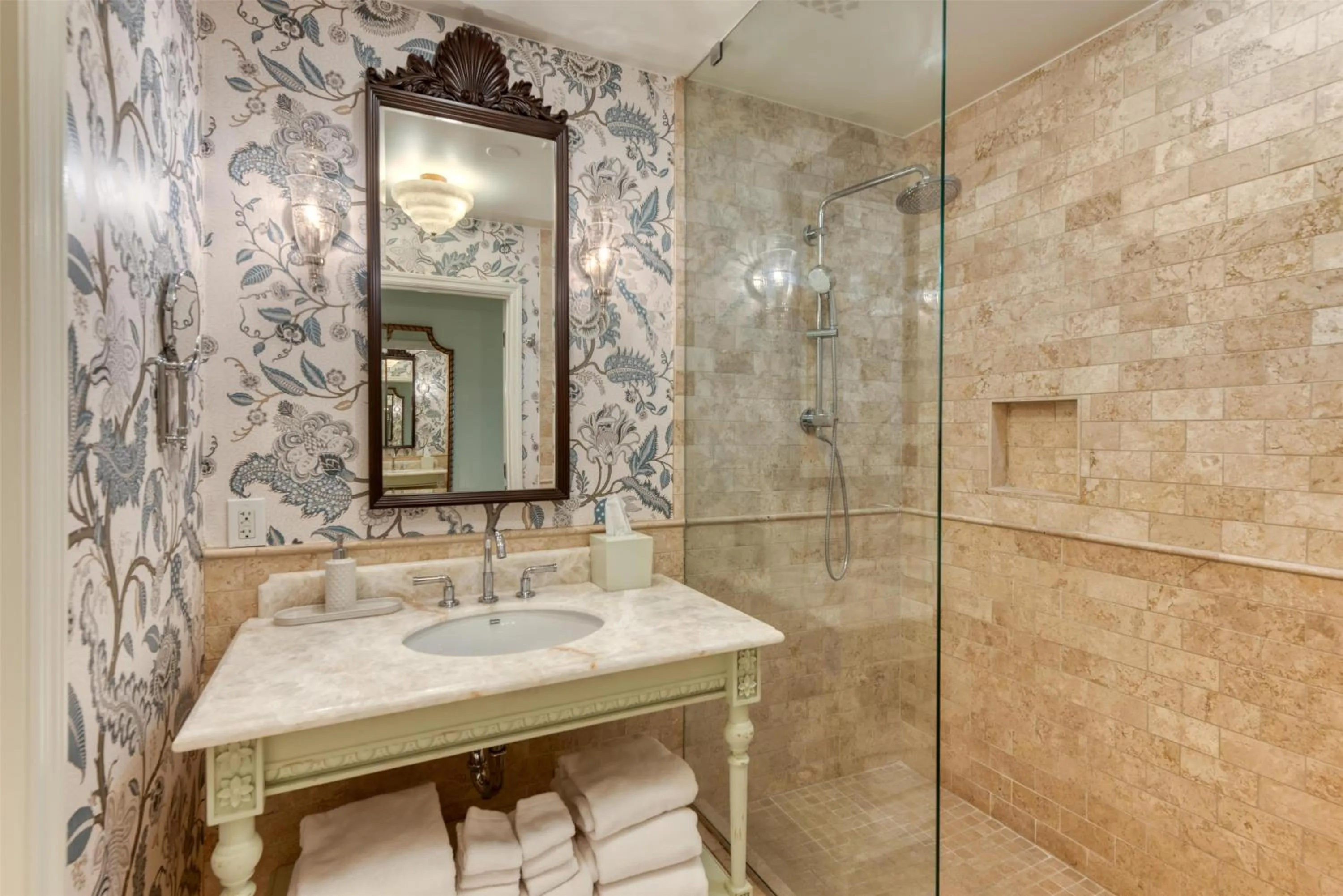 Bathroom in The Sanderling