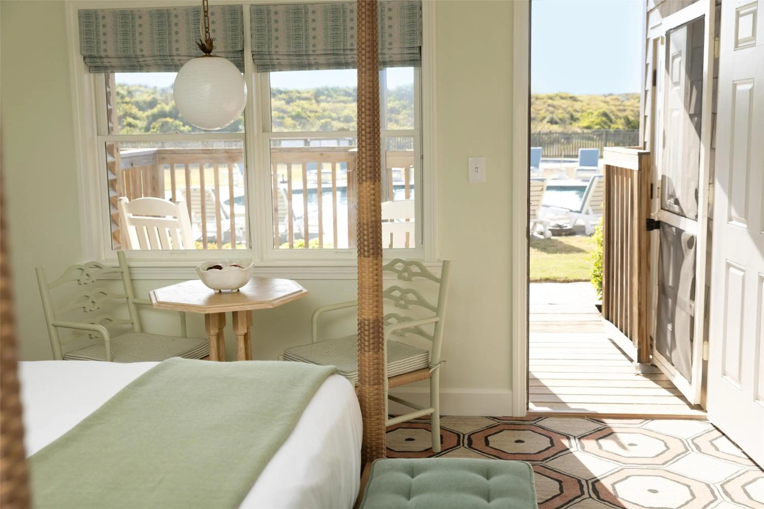 View (from property/room), Bed in The Sanderling
