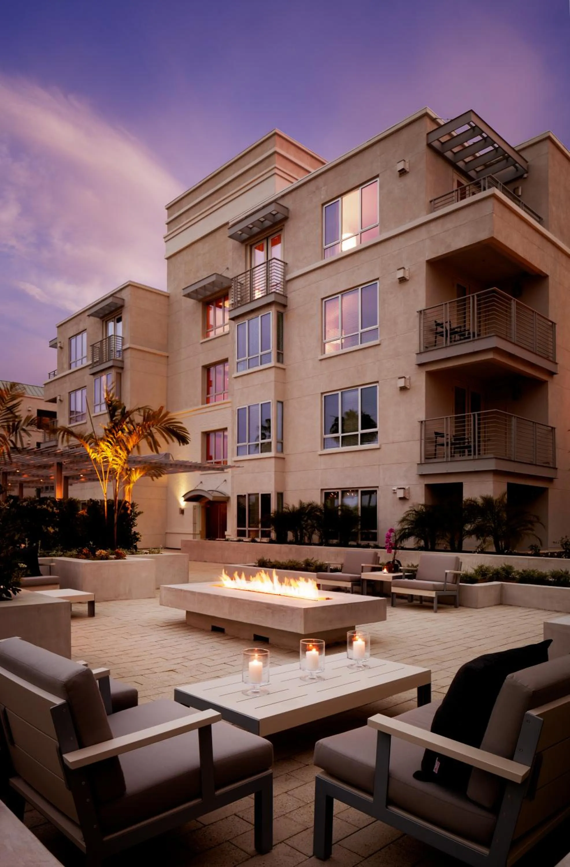 Decorative detail in AKA Beverly Hills