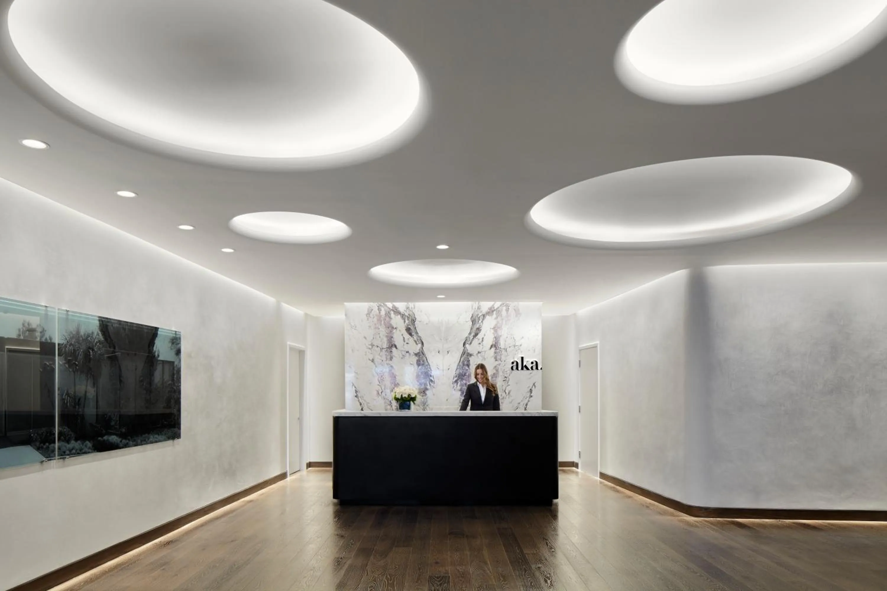 Lobby or reception in AKA Beverly Hills