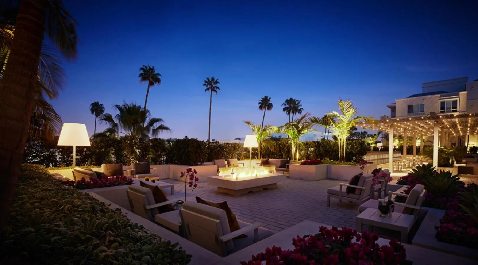 Patio in AKA Beverly Hills