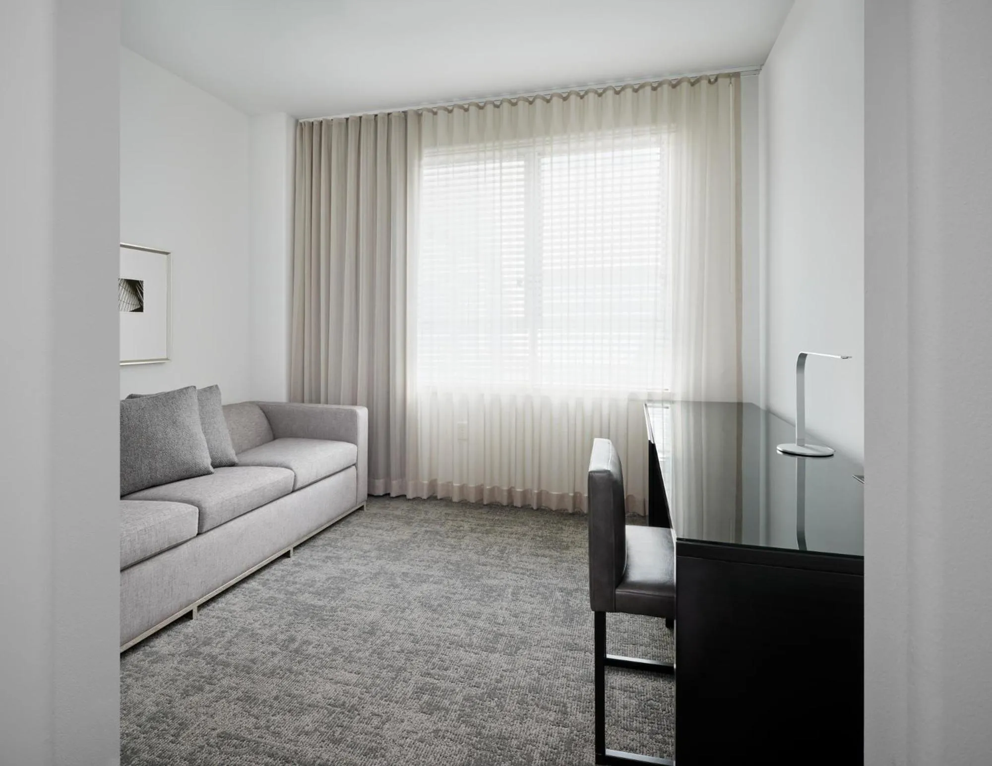 Seating area in AKA Beverly Hills