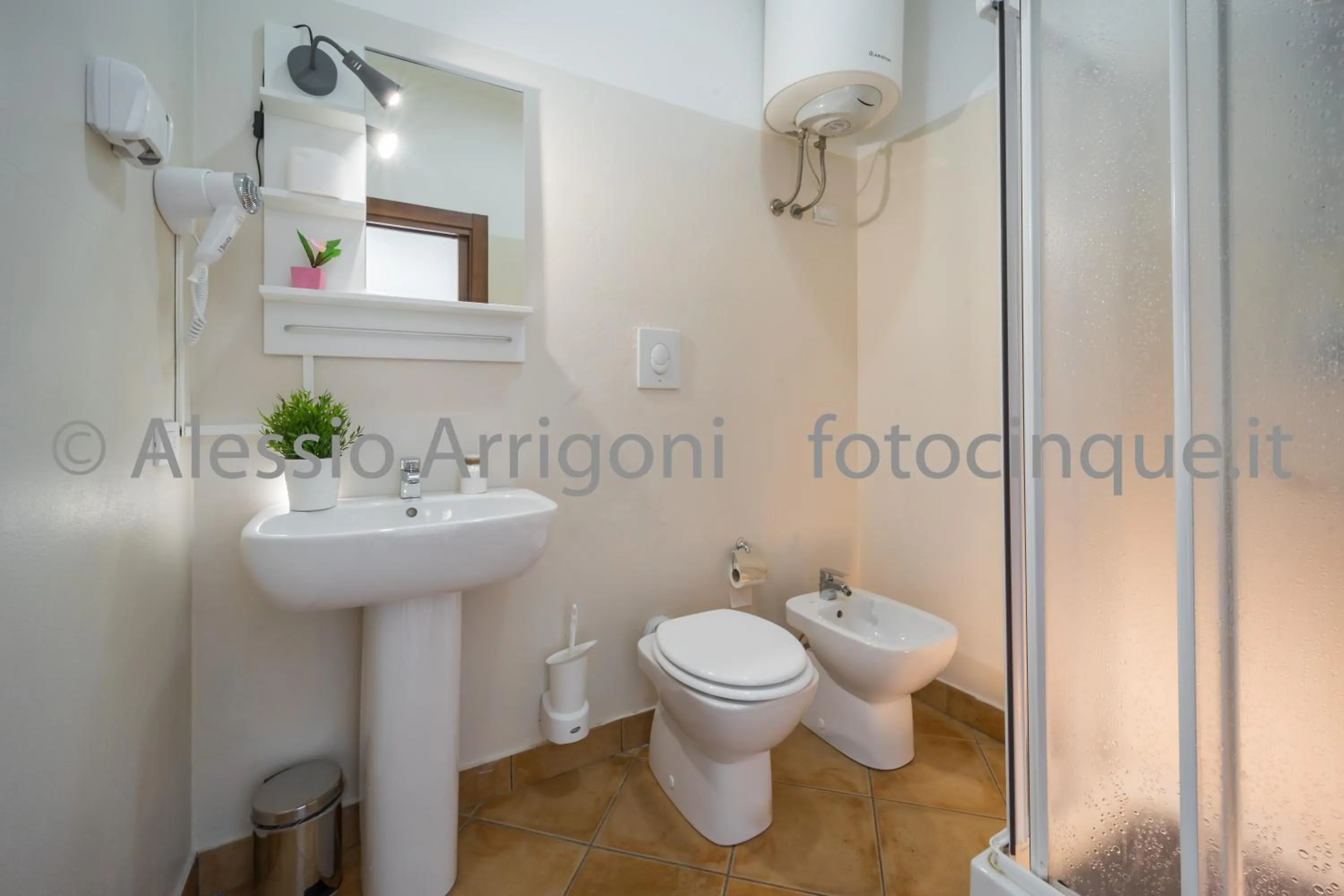 Bathroom in BlueLake Inn