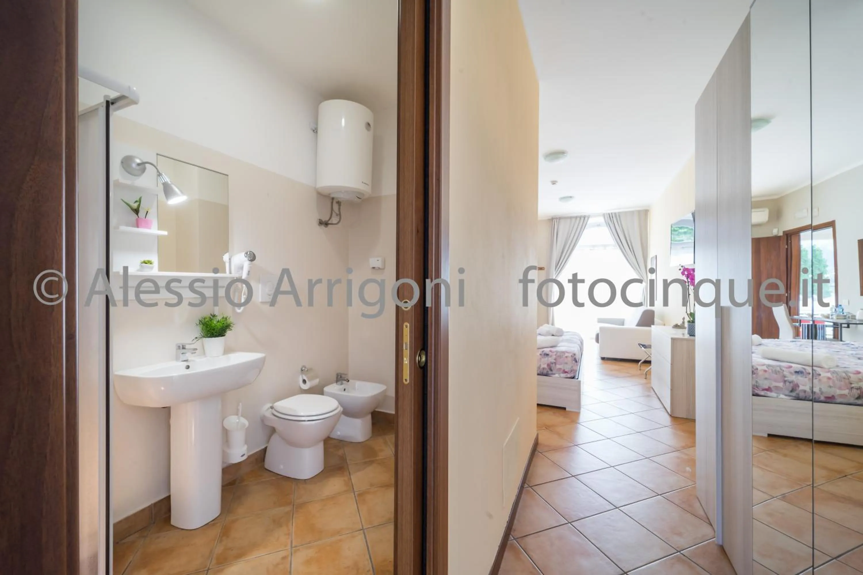 Bathroom in BlueLake Inn