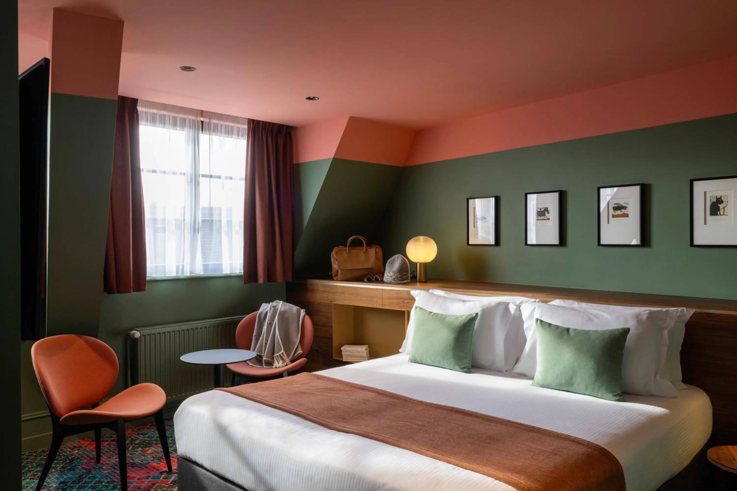 Bedroom, Bed in Hotel Le Colombier