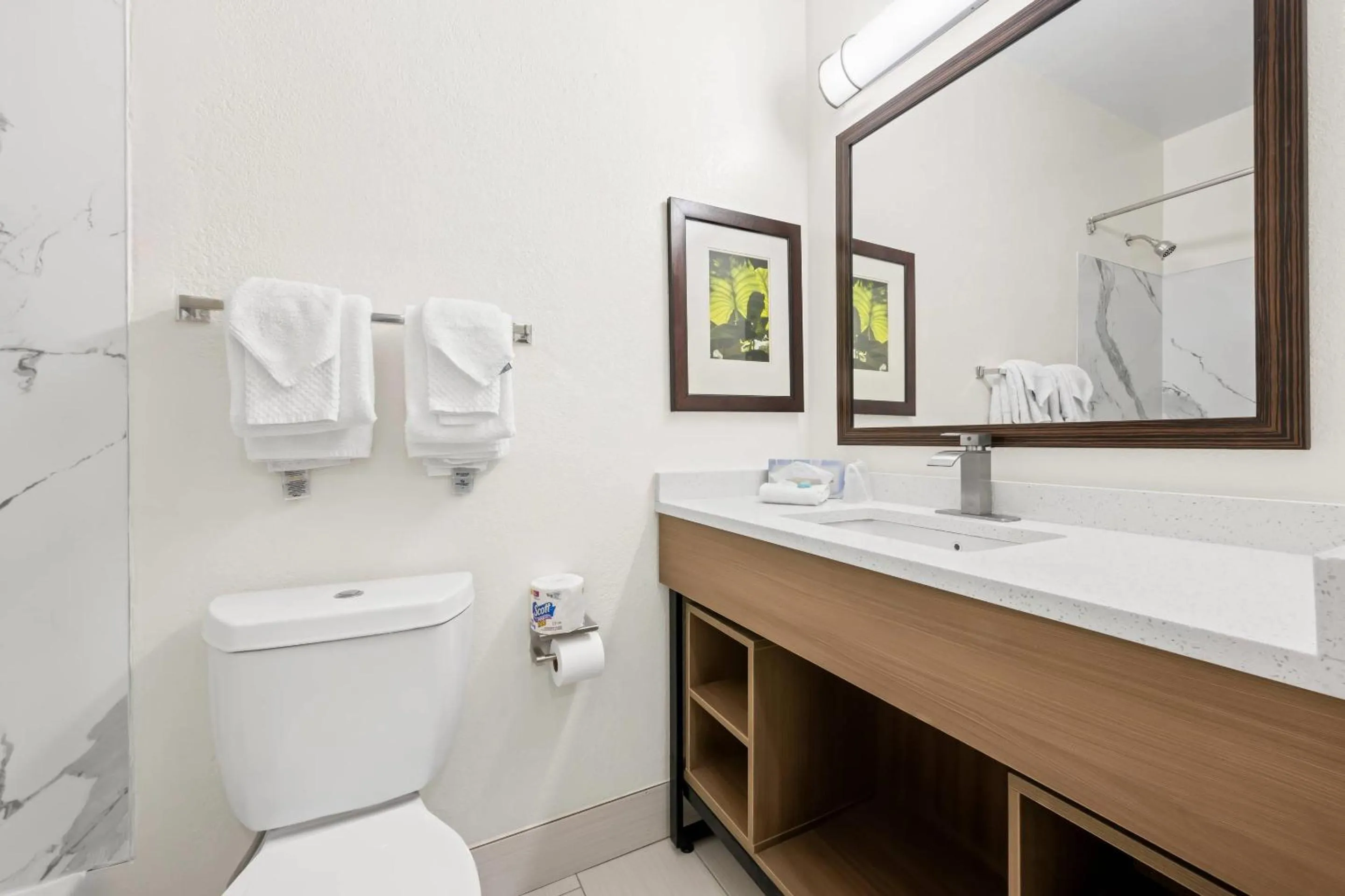 Bedroom in MainStay Suites Raleigh North