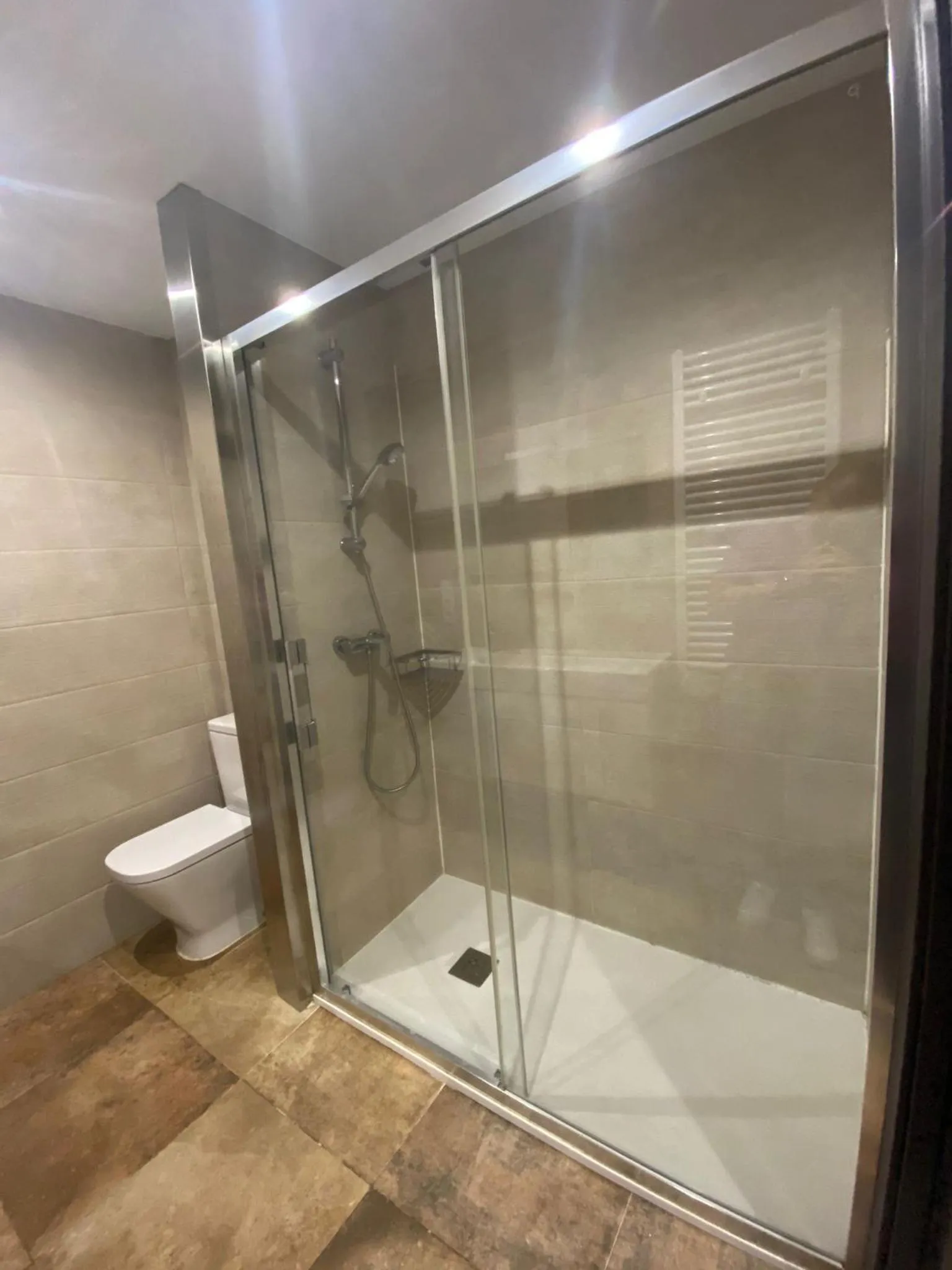 Shower in Residencia Compostela