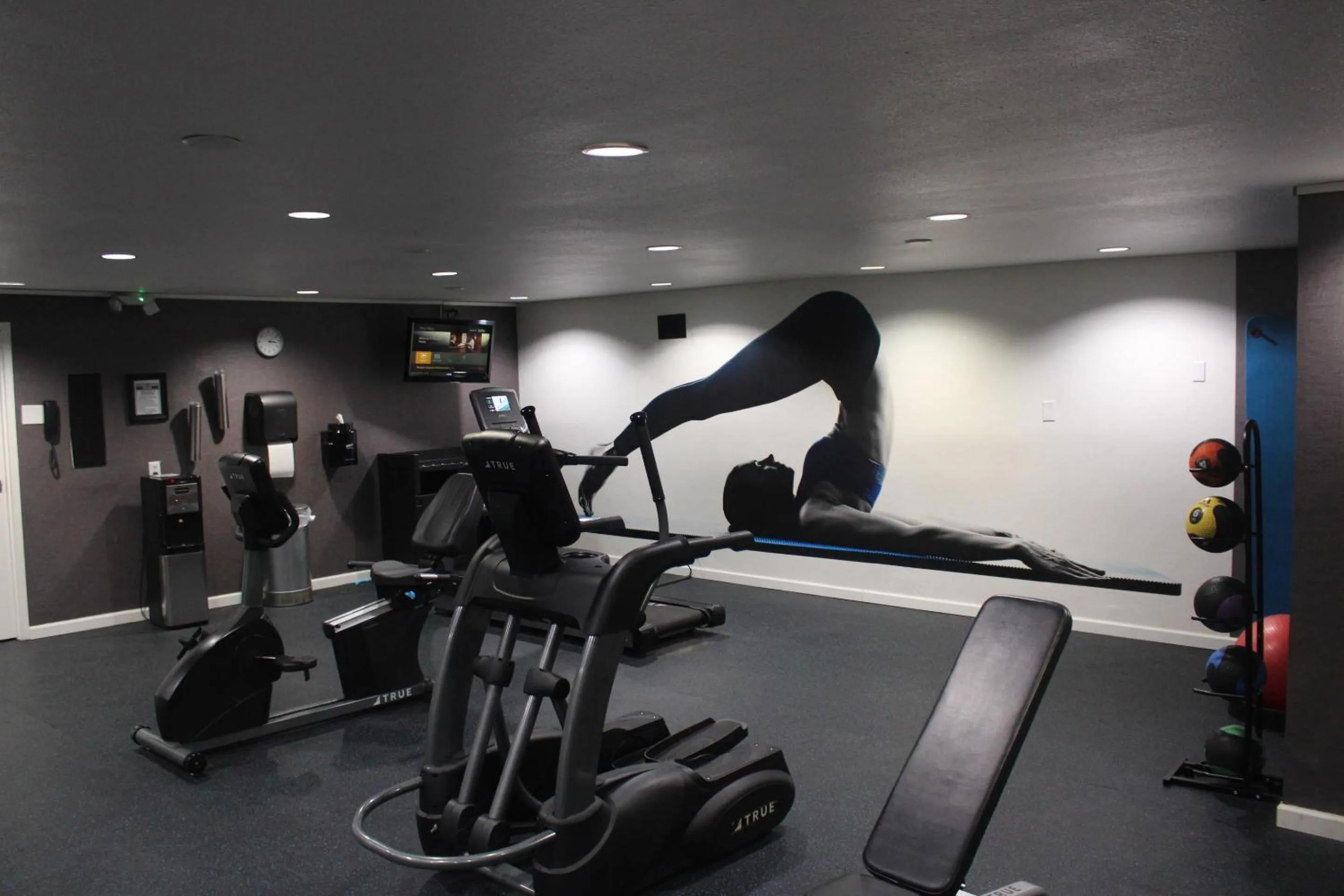 Fitness centre/facilities in Clarion Pointe Marshall