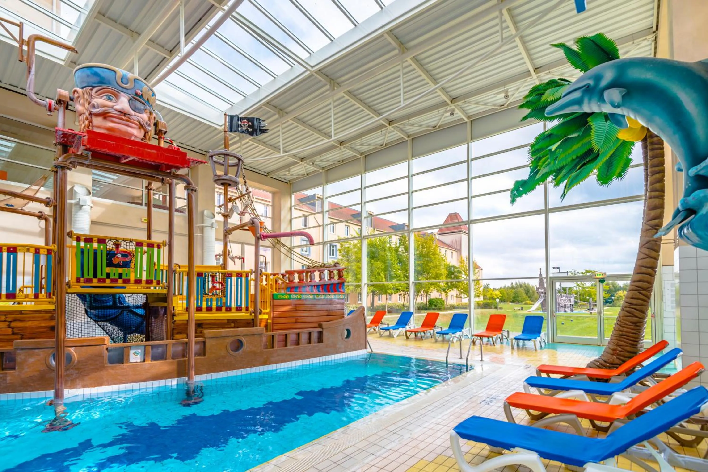 Aqua park in Explorers Hotel Marne-la-Vallée