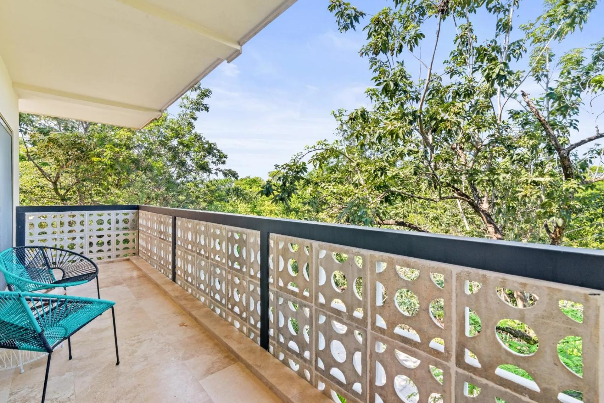 Balcony/Terrace in Luxurious Penthouse with Jungle View & Private Pool