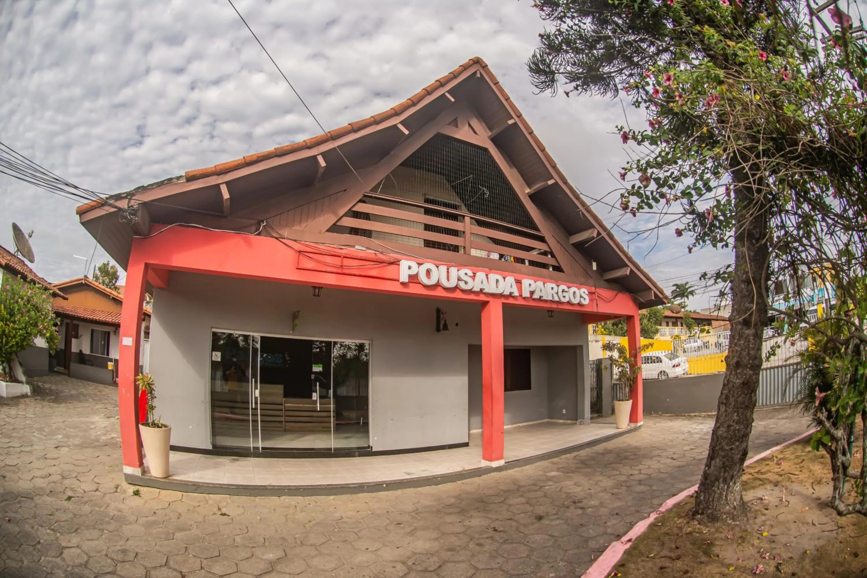Facade/entrance in Pousada Pargos