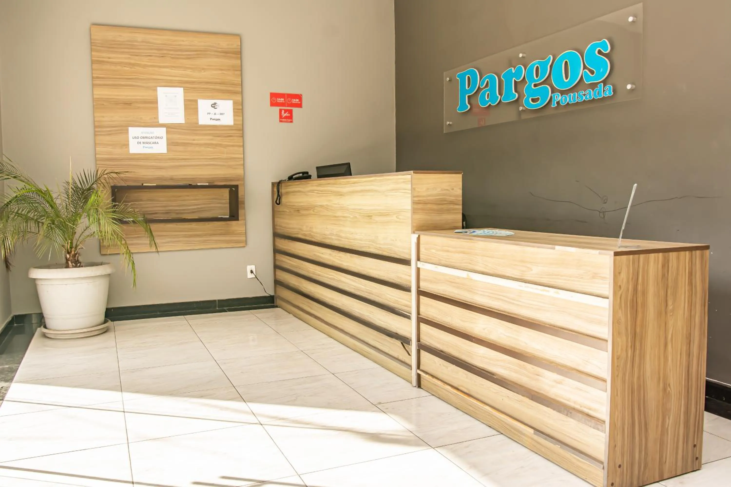 Lobby or reception in Pousada Pargos