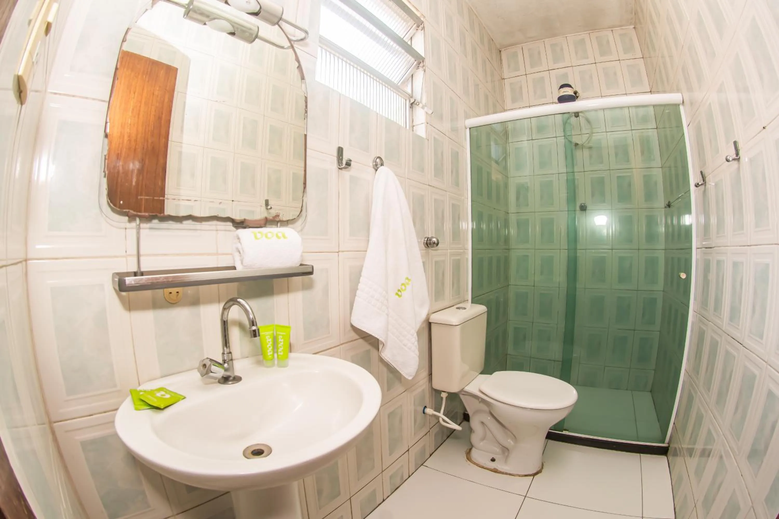 Bathroom in Pousada Pargos