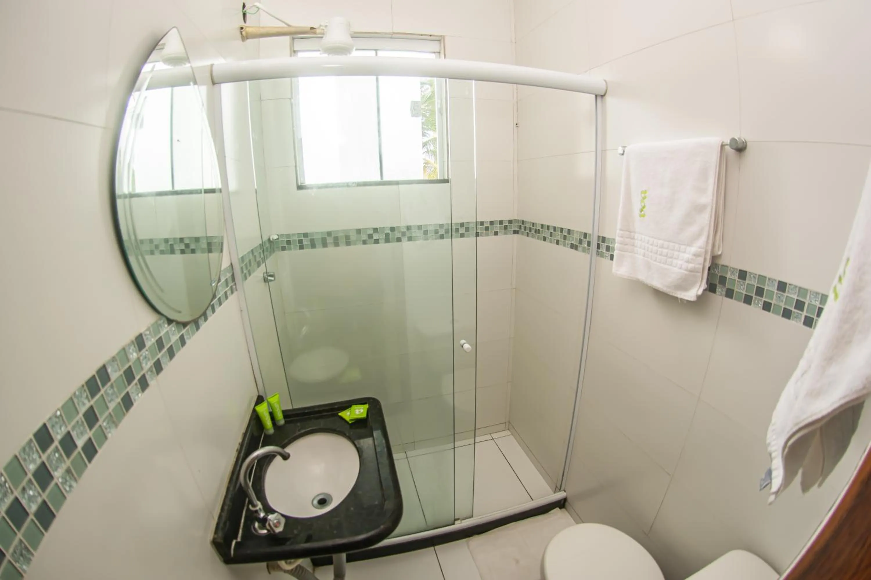 Bathroom in Pousada Pargos