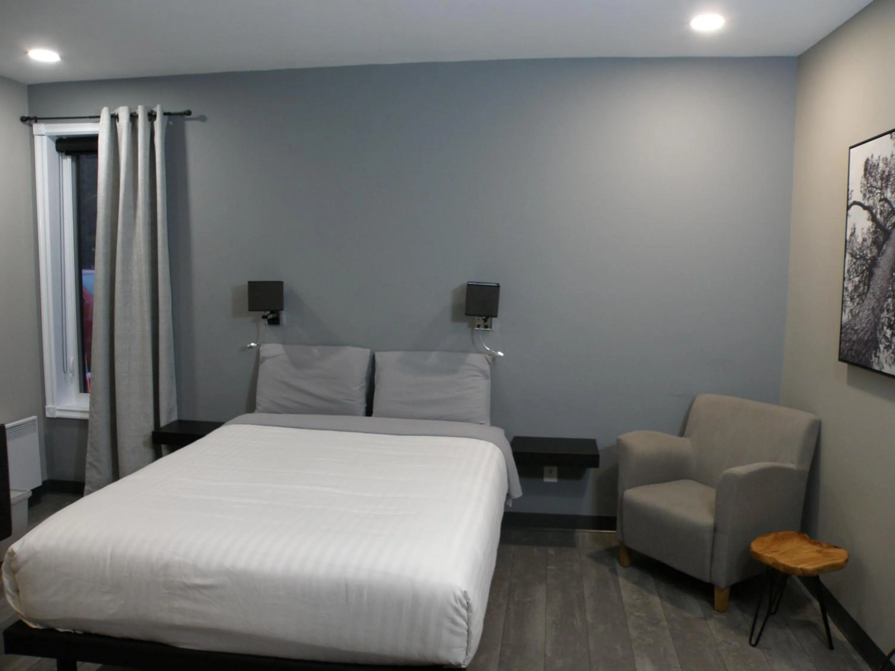 Bed in Motel Hotelia