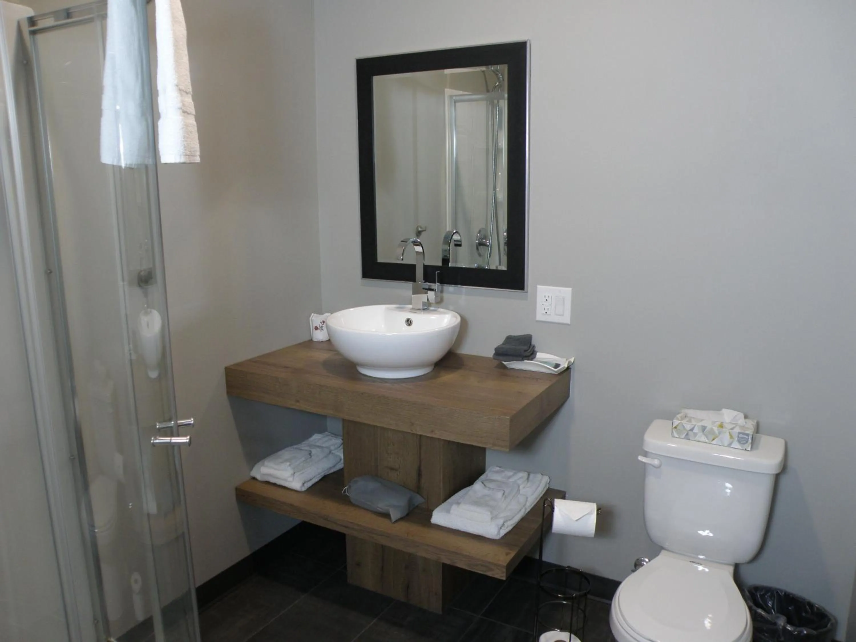 Shower in Motel Hotelia