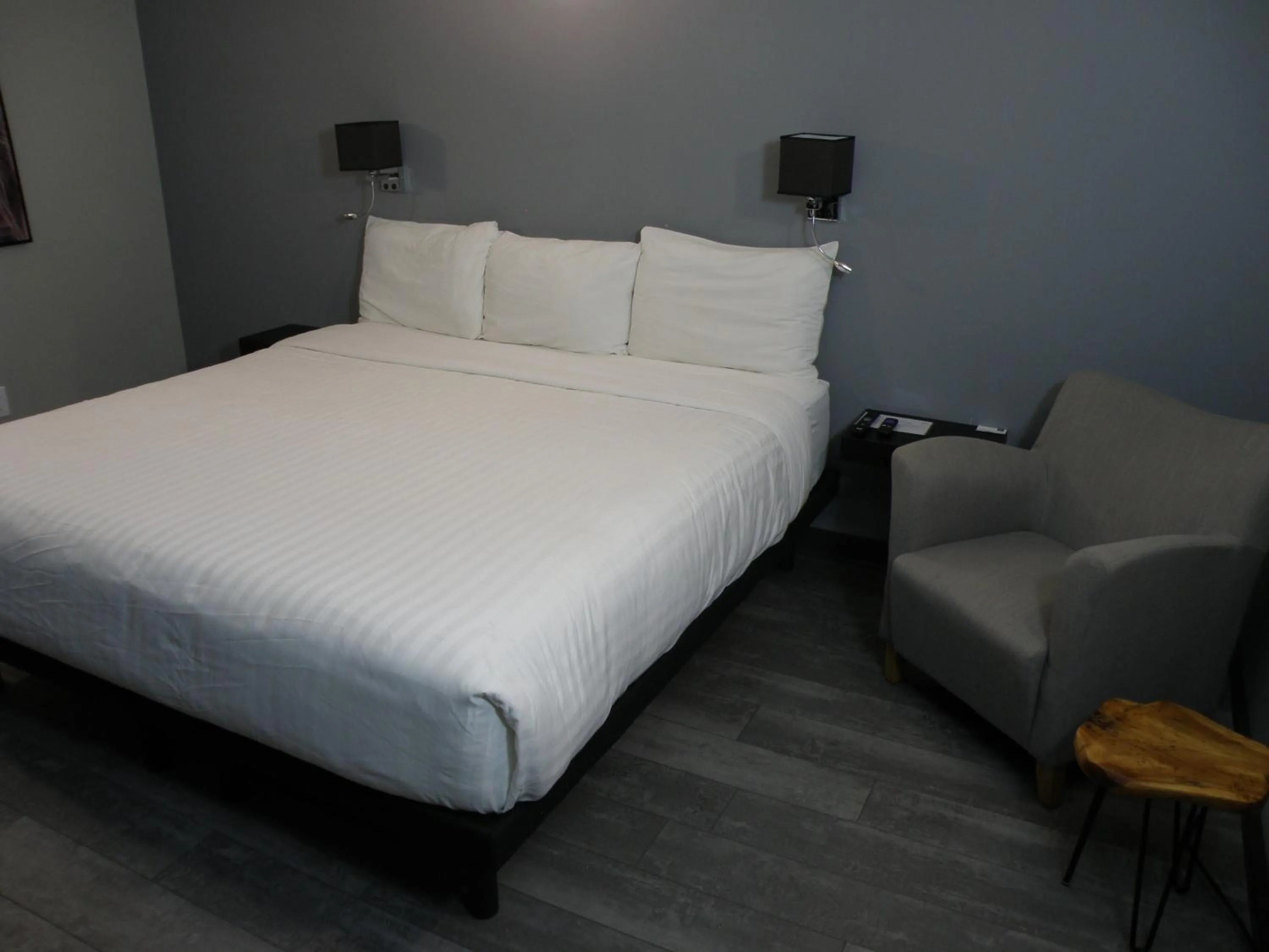 Bed in Motel Hotelia