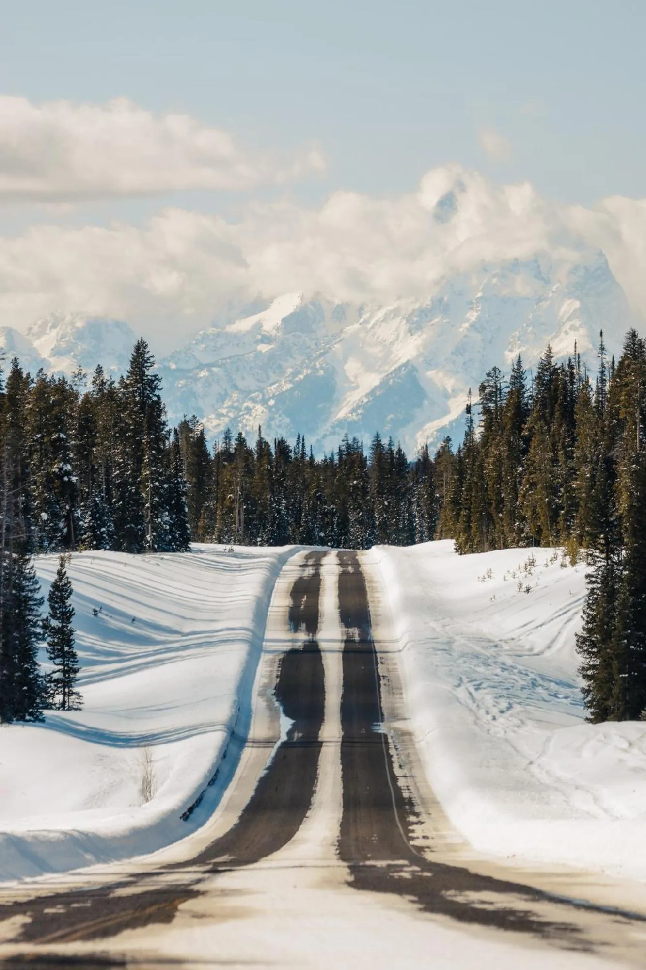 Winter in Togwotee Mountain Lodge