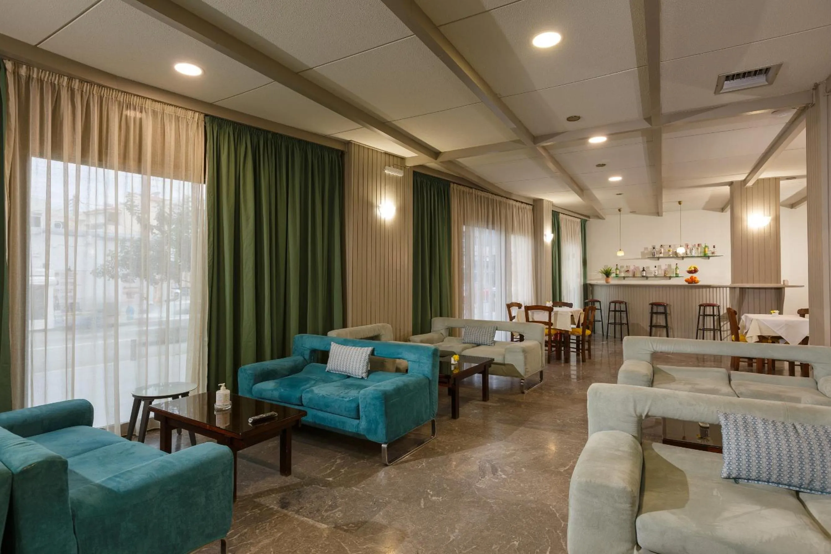 Living room in Asterion Hotel